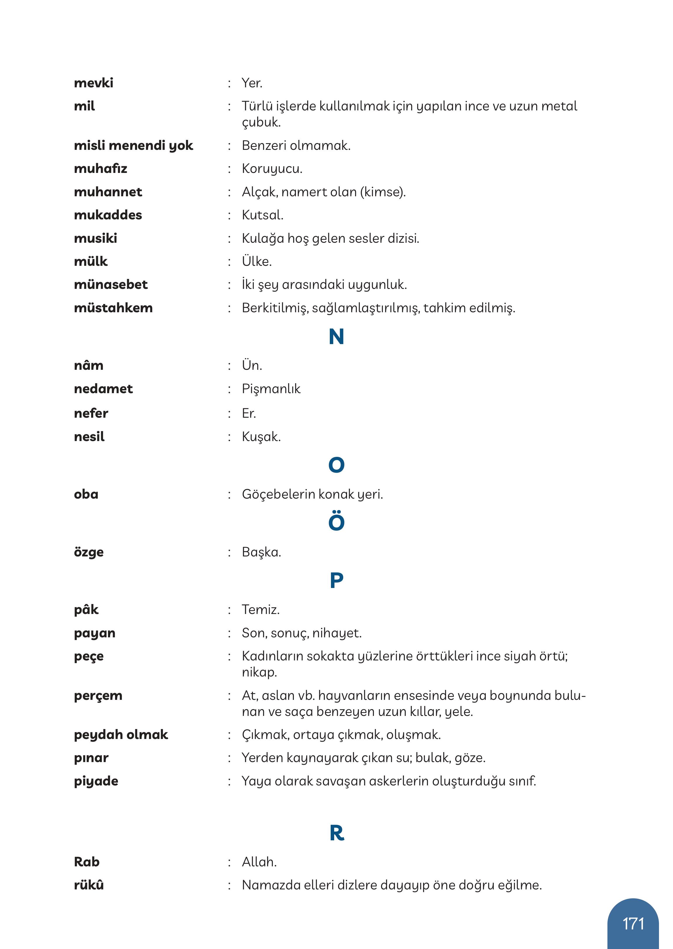 5. Sınıf Meb Yayınları Masal Ve Destanlarımız Ders Kitabı Sayfa 172 Cevapları
