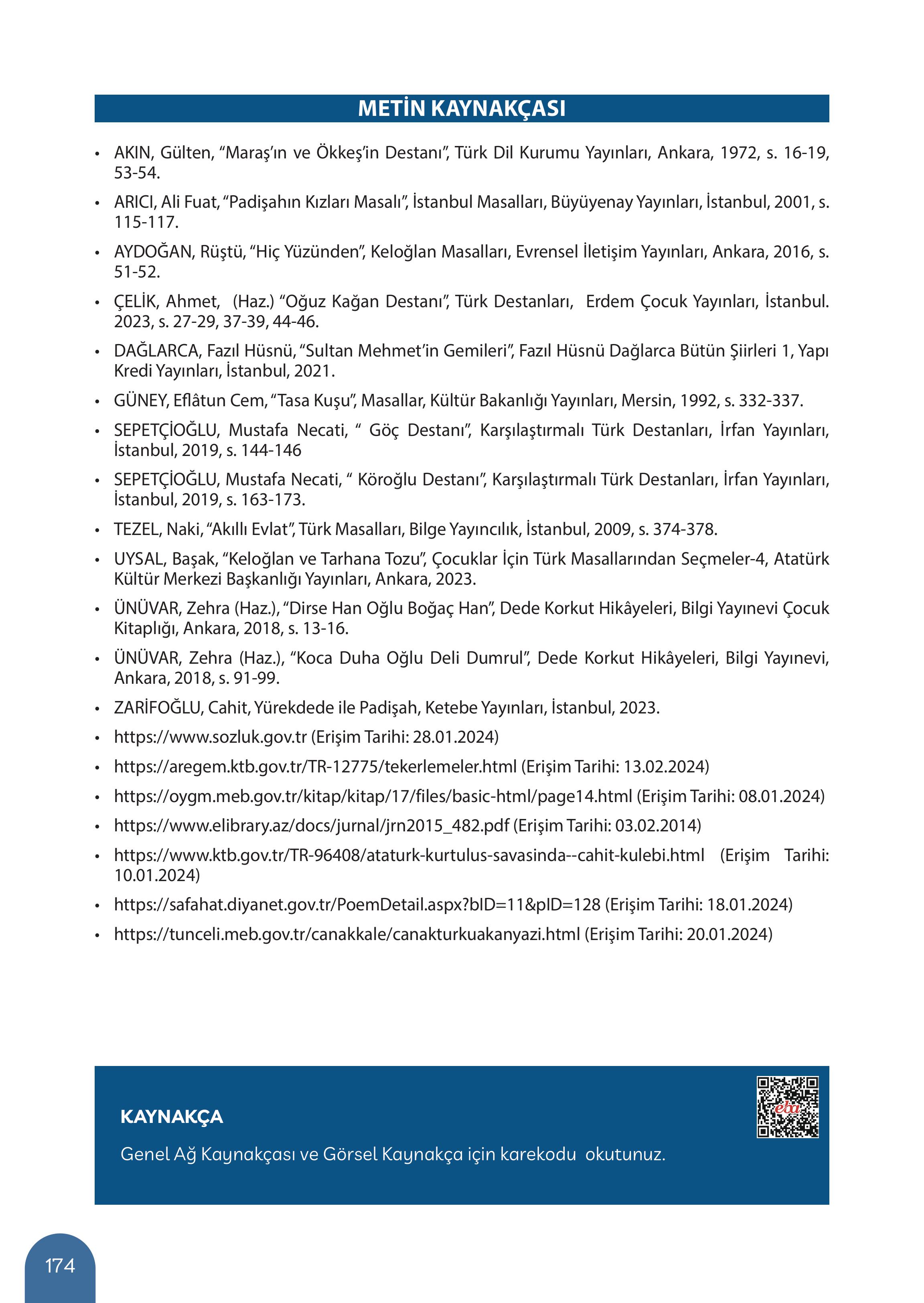 5. Sınıf Meb Yayınları Masal Ve Destanlarımız Ders Kitabı Sayfa 175 Cevapları 5. Sınıf Meb Yayınları Masal Ve Destanlarımız Ders Kitabı Sayfa 175 Cevapları