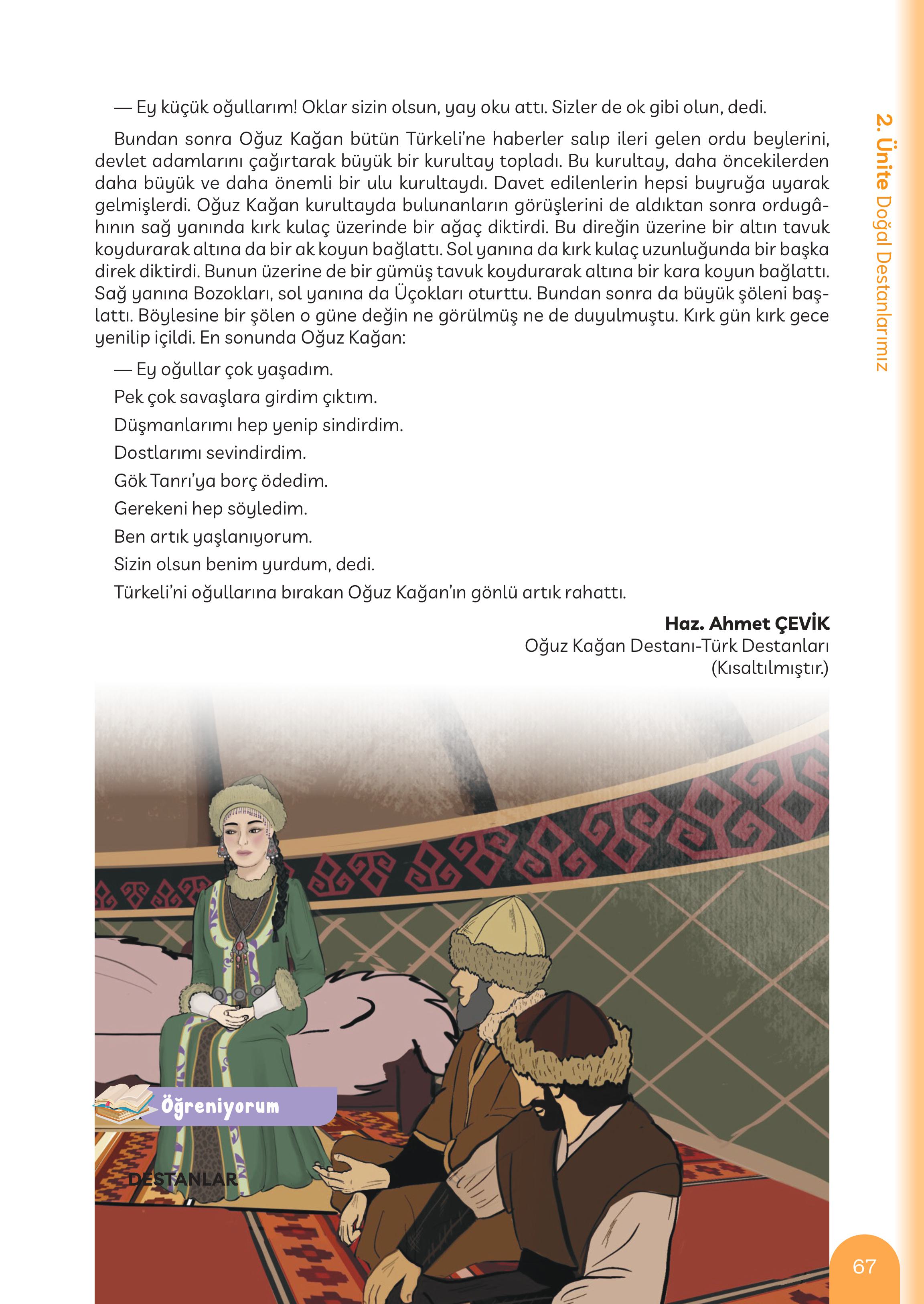 5. Sınıf Meb Yayınları Masal Ve Destanlarımız Ders Kitabı Sayfa 68 Cevapları 5. Sınıf Meb Yayınları Masal Ve Destanlarımız Ders Kitabı Sayfa 68 Cevapları