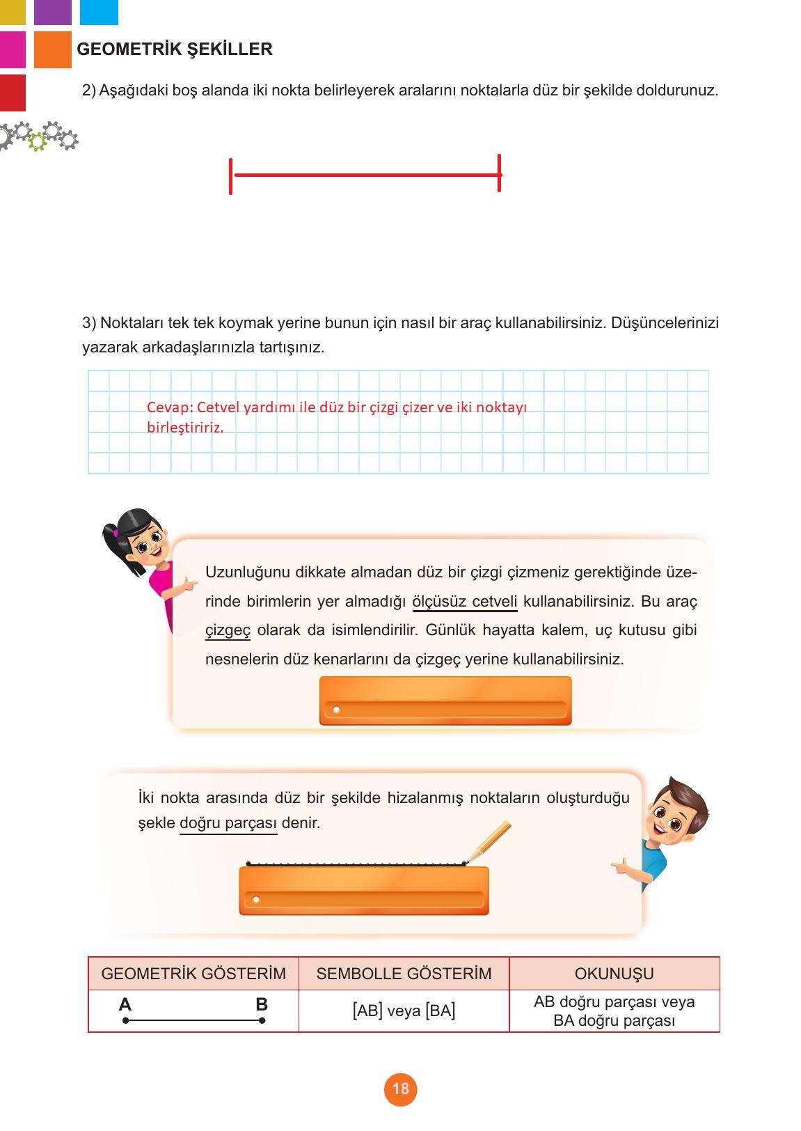 5. Sınıf Meb Yayınları Matematik Ders Kitabı 1. Kitap Sayfa 18 Cevapları 5. Sınıf Meb Yayınları Matematik Ders Kitabı 1. Kitap Sayfa 18 Cevapları