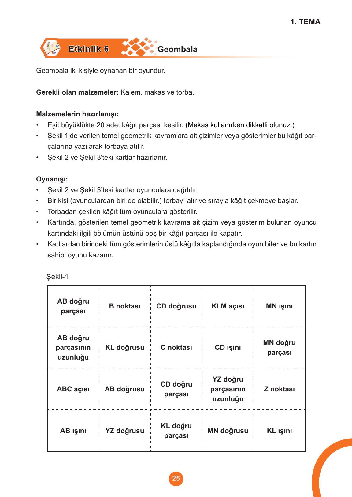 5. Sınıf Meb Yayınları Matematik Ders Kitabı 1. Kitap Sayfa 25 Cevapları 5. Sınıf Meb Yayınları Matematik Ders Kitabı 1. Kitap Sayfa 25 Cevapları