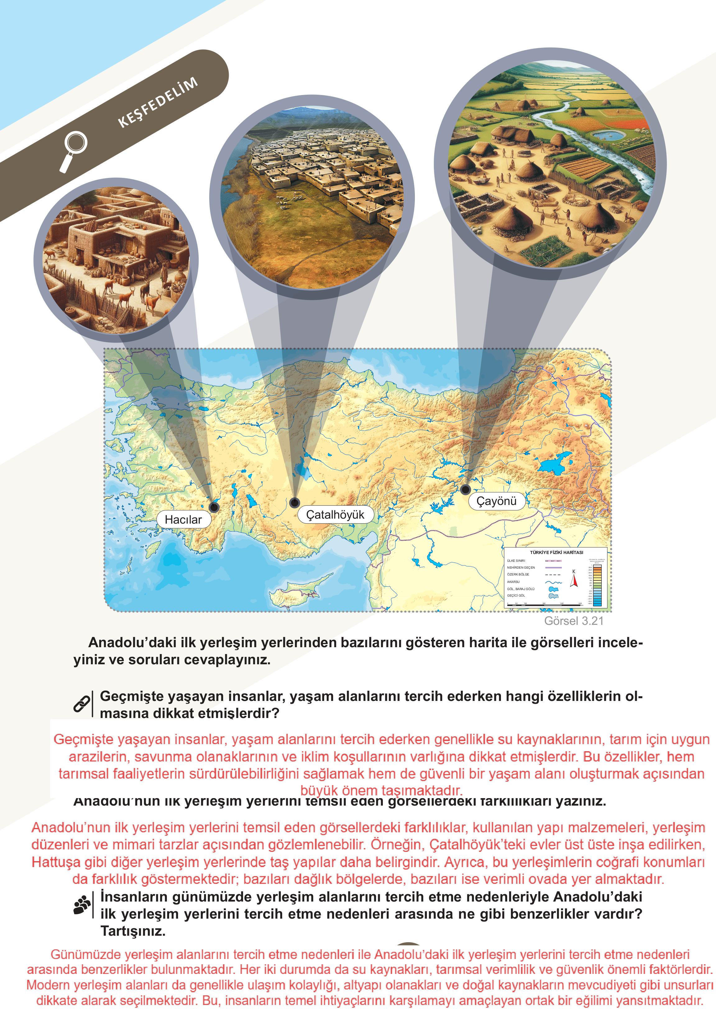 5. Sınıf Meb Yayınları Sosyal Bilgiler Ders Kitabı 1. Kitap Sayfa 111 Cevapları