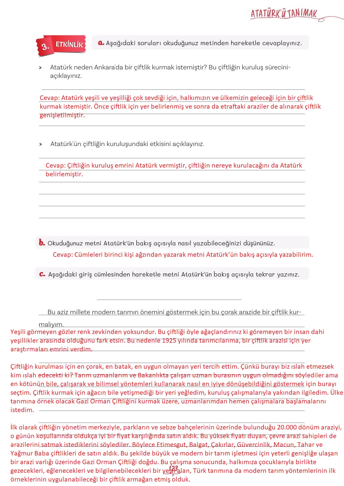 5. Sınıf Meb Yayınları Türkçe Ders Kitabı 1. Kitap Sayfa 123 Cevapları 5. Sınıf Meb Yayınları Türkçe Ders Kitabı 1. Kitap Sayfa 123 Cevapları