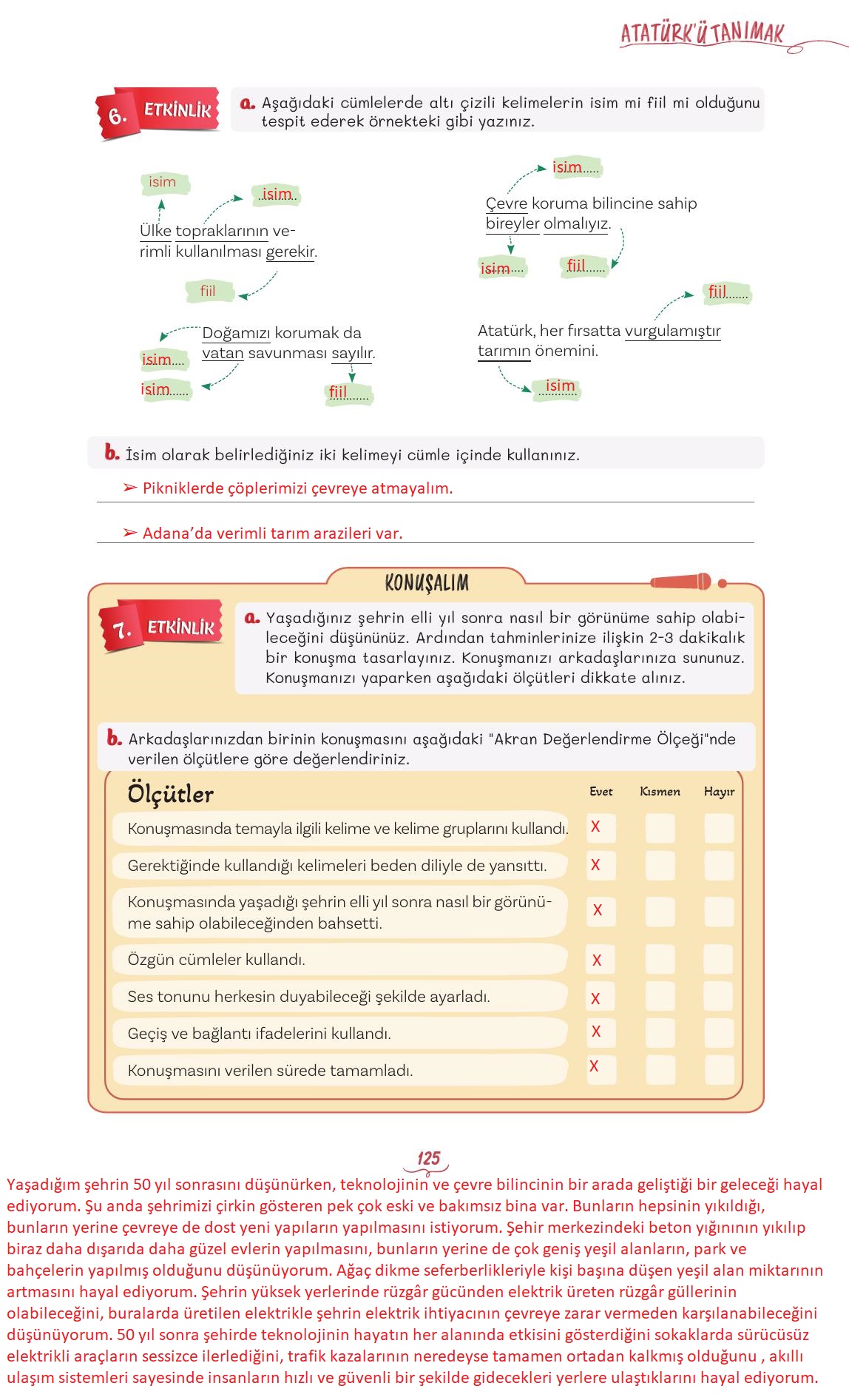 5. Sınıf Meb Yayınları Türkçe Ders Kitabı 1. Kitap Sayfa 125 Cevapları 5. Sınıf Meb Yayınları Türkçe Ders Kitabı 1. Kitap Sayfa 125 Cevapları
