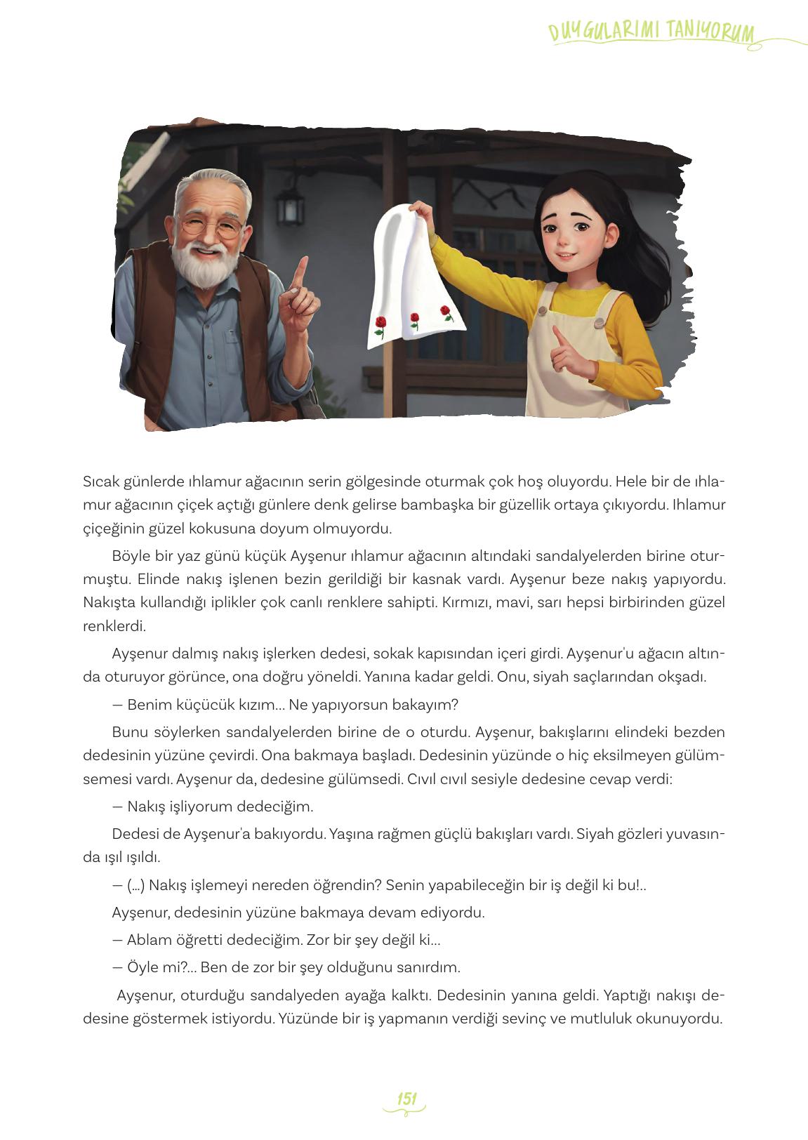 5. Sınıf Meb Yayınları Türkçe Ders Kitabı 1. Kitap Sayfa 151 Cevapları