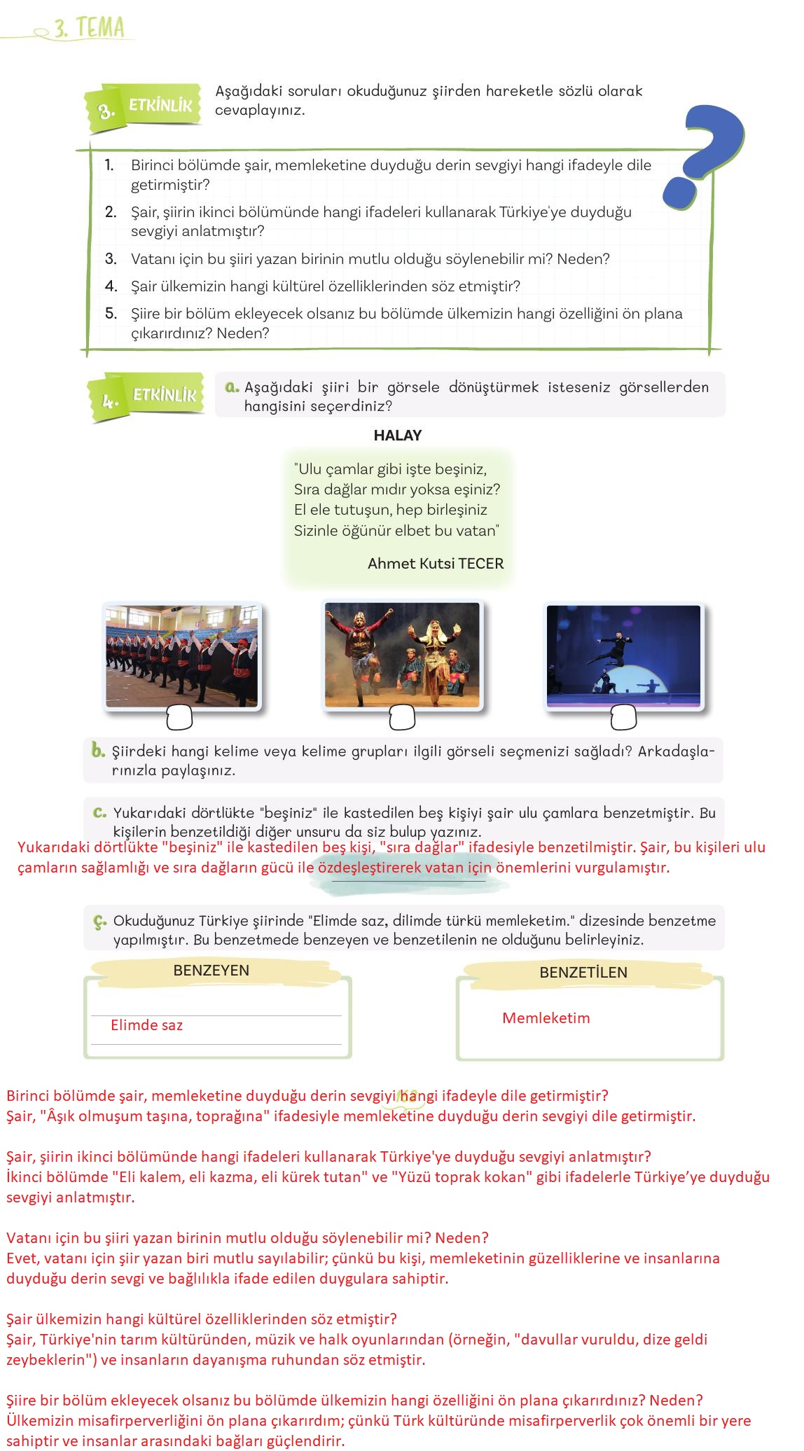 5. Sınıf Meb Yayınları Türkçe Ders Kitabı 1. Kitap Sayfa 162 Cevapları 5. Sınıf Meb Yayınları Türkçe Ders Kitabı 1. Kitap Sayfa 162 Cevapları