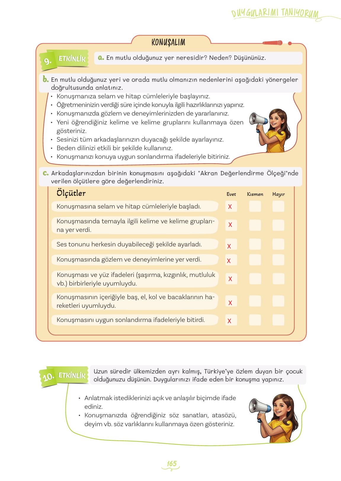 5. Sınıf Meb Yayınları Türkçe Ders Kitabı 1. Kitap Sayfa 165 Cevapları 5. Sınıf Meb Yayınları Türkçe Ders Kitabı 1. Kitap Sayfa 165 Cevapları