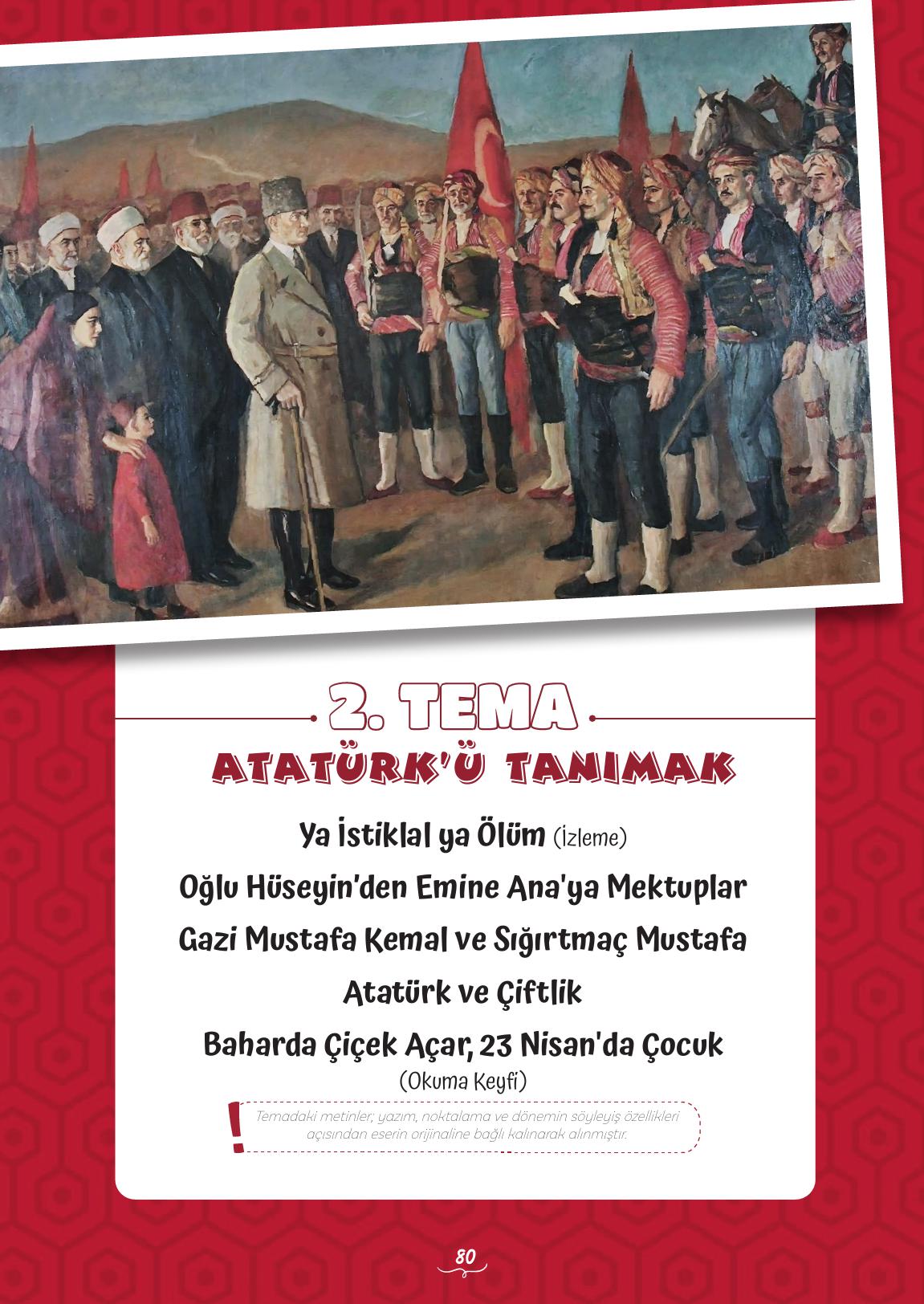 5. Sınıf Meb Yayınları Türkçe Ders Kitabı 1. Kitap Sayfa 80 Cevapları