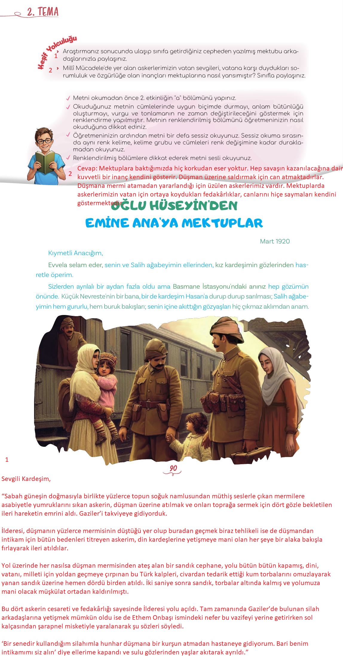 5. Sınıf Meb Yayınları Türkçe Ders Kitabı 1. Kitap Sayfa 90 Cevapları 5. Sınıf Meb Yayınları Türkçe Ders Kitabı 1. Kitap Sayfa 90 Cevapları