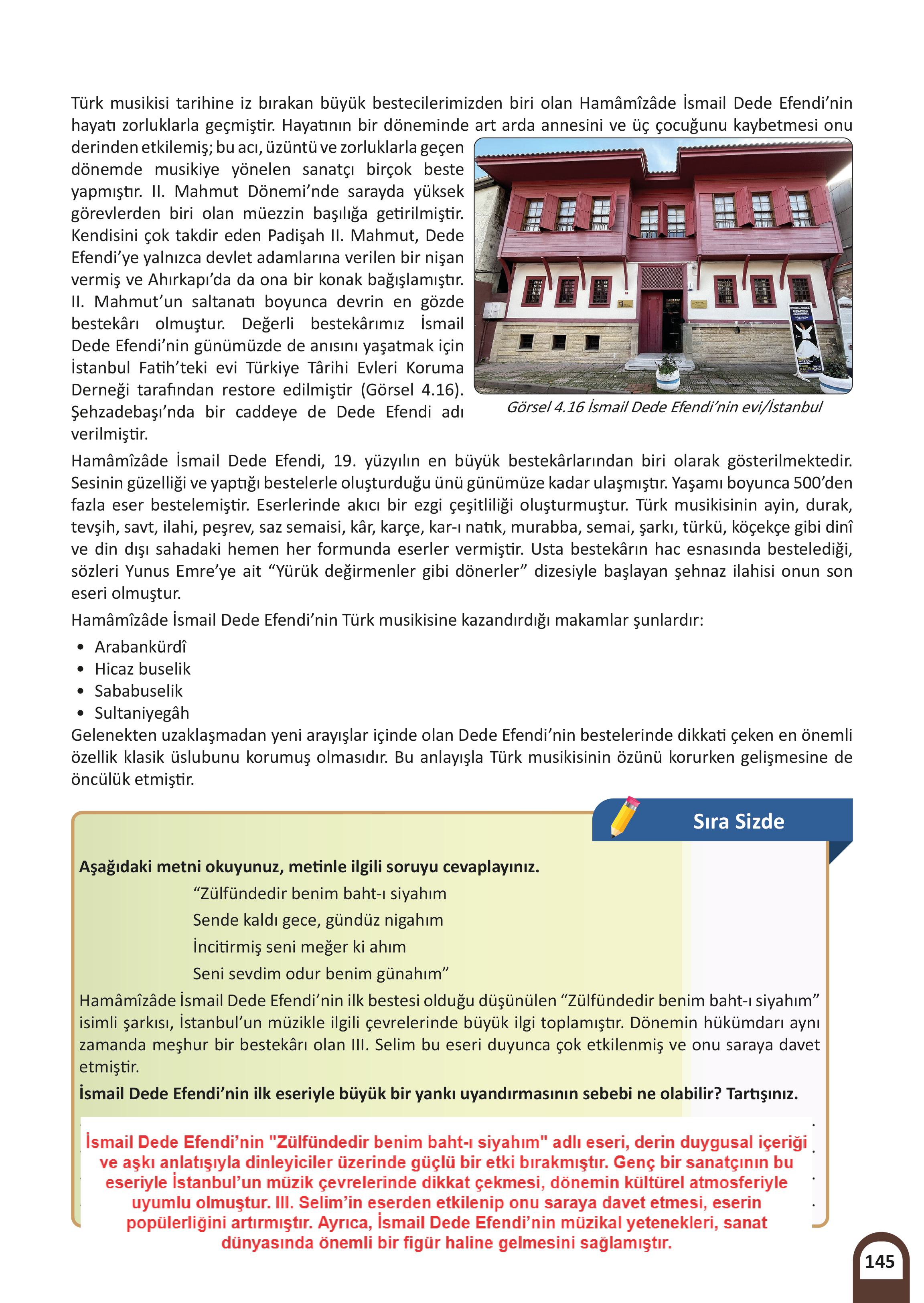 6. Sınıf Meb Yayınları Kültür Ve Medeniyetimize Yön Verenler Ders Kitabı 1. Kitap Sayfa 146 Cevapları