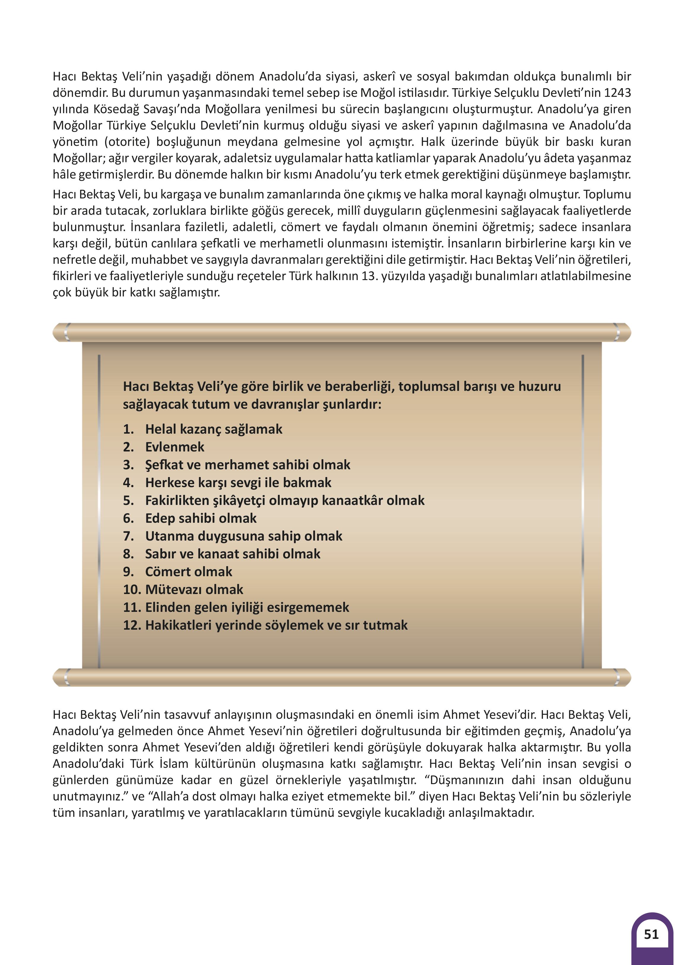 6. Sınıf Meb Yayınları Kültür Ve Medeniyetimize Yön Verenler Ders Kitabı 1. Kitap Sayfa 52 Cevapları 6. Sınıf Meb Yayınları Kültür Ve Medeniyetimize Yön Verenler Ders Kitabı 1. Kitap Sayfa 52 Cevapları