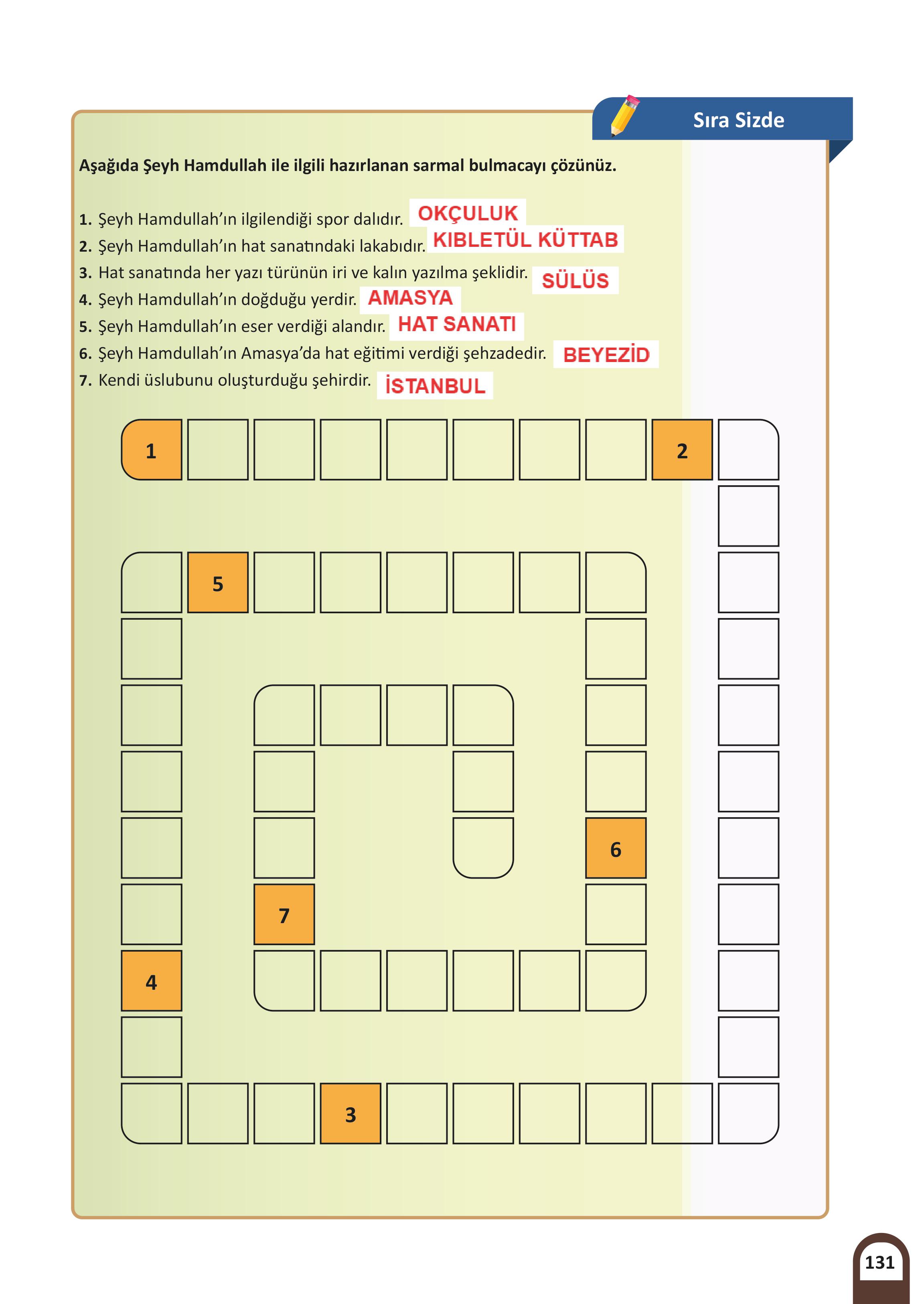 7. Sınıf Meb Yayınları Kültür Ve Medeniyetimize Yön Verenler Ders Kitabı 1. Kitap Sayfa 132 Cevapları 7. Sınıf Meb Yayınları Kültür Ve Medeniyetimize Yön Verenler Ders Kitabı 1. Kitap Sayfa 132 Cevapları