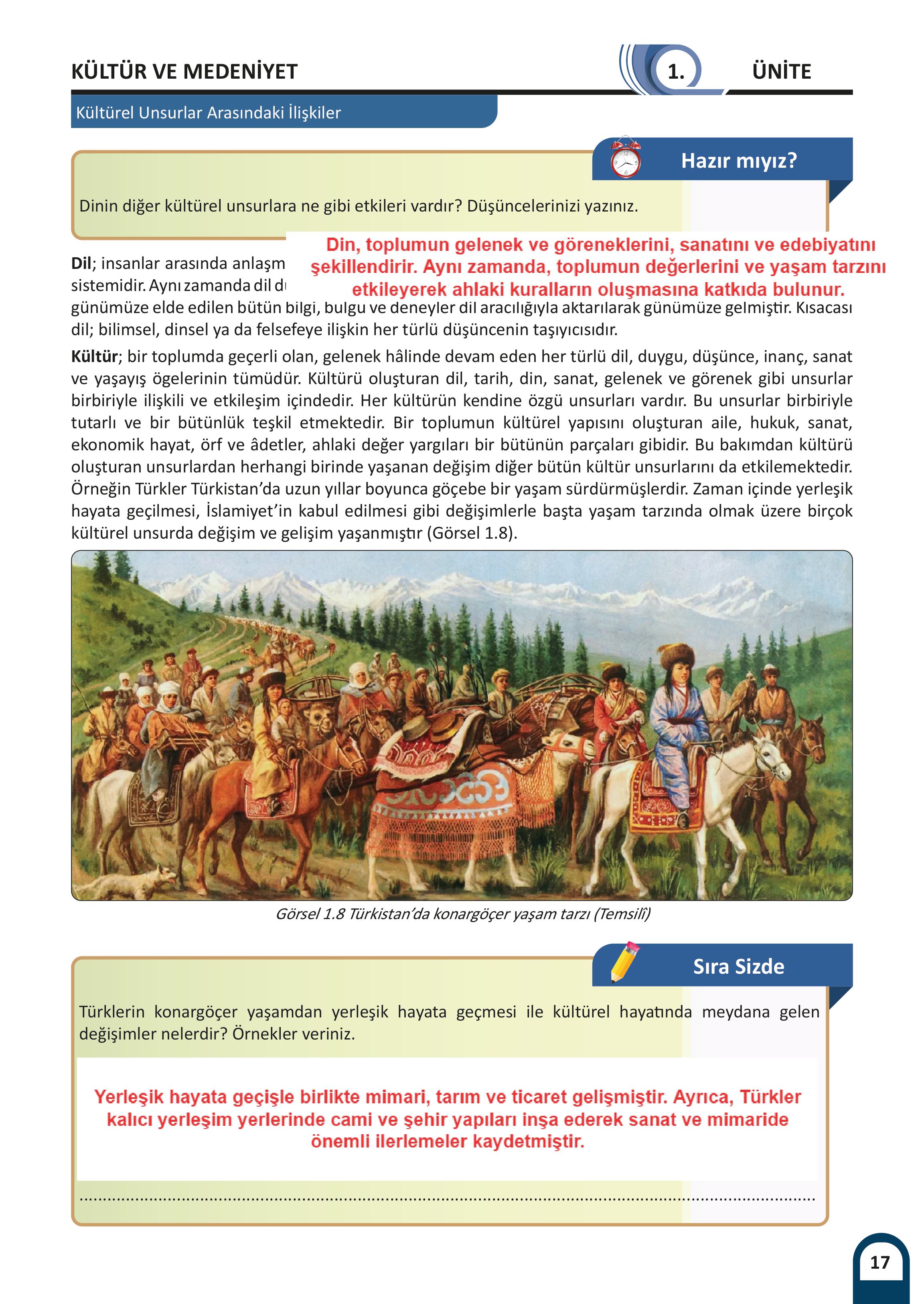 7. Sınıf Meb Yayınları Kültür Ve Medeniyetimize Yön Verenler Ders Kitabı 1. Kitap Sayfa 18 Cevapları 7. Sınıf Meb Yayınları Kültür Ve Medeniyetimize Yön Verenler Ders Kitabı 1. Kitap Sayfa 18 Cevapları