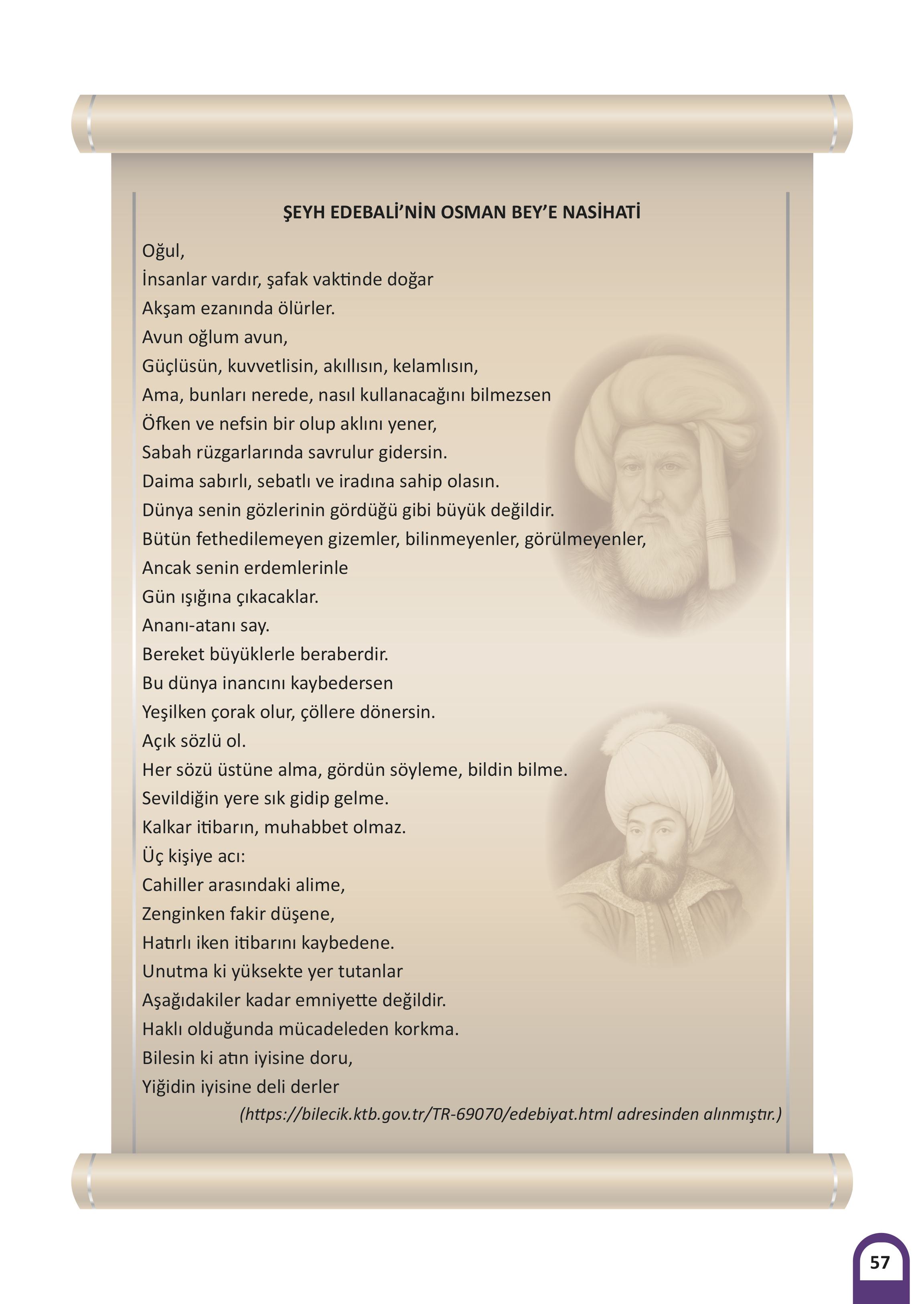7. Sınıf Meb Yayınları Kültür Ve Medeniyetimize Yön Verenler Ders Kitabı 1. Kitap Sayfa 58 Cevapları 7. Sınıf Meb Yayınları Kültür Ve Medeniyetimize Yön Verenler Ders Kitabı 1. Kitap Sayfa 58 Cevapları