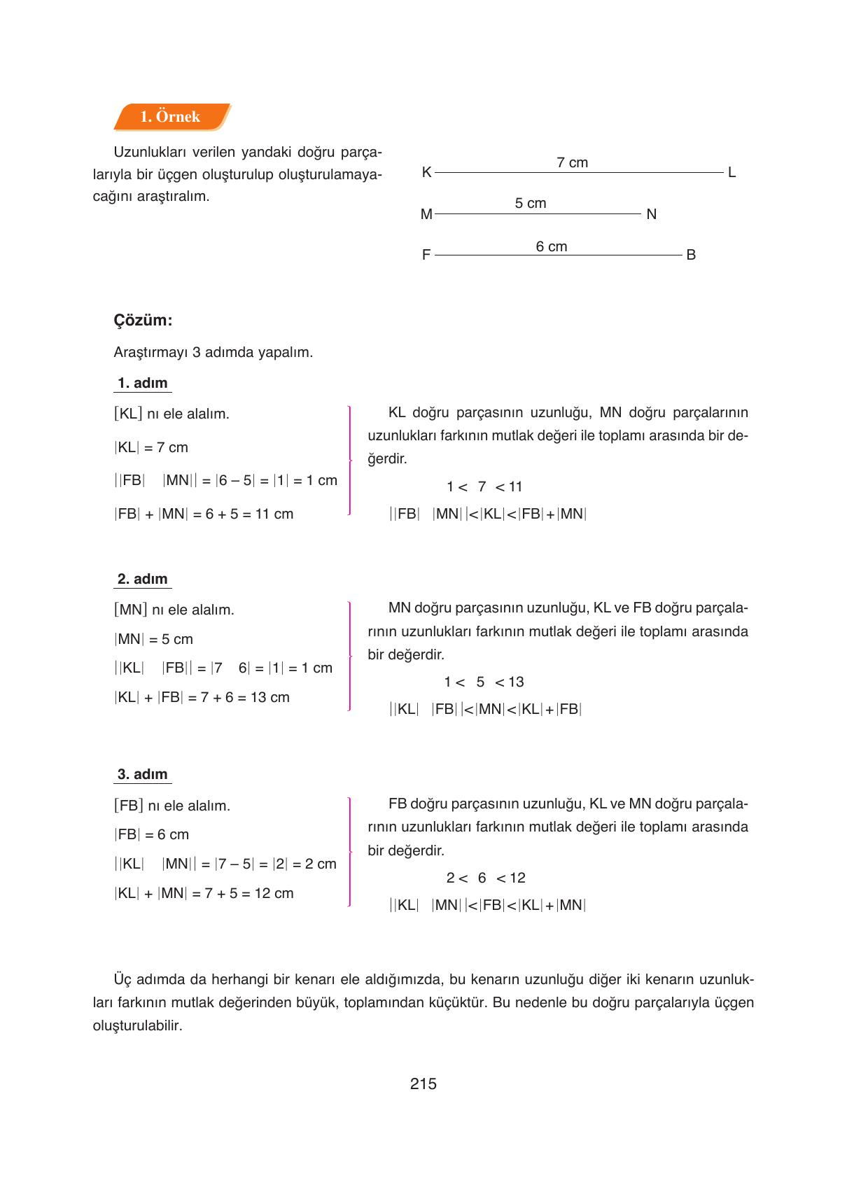 8. Sınıf Ada Yayıncılık Matematik Ders Kitabı Sayfa 215 Cevapları 8. Sınıf Ada Yayıncılık Matematik Ders Kitabı Sayfa 215 Cevapları