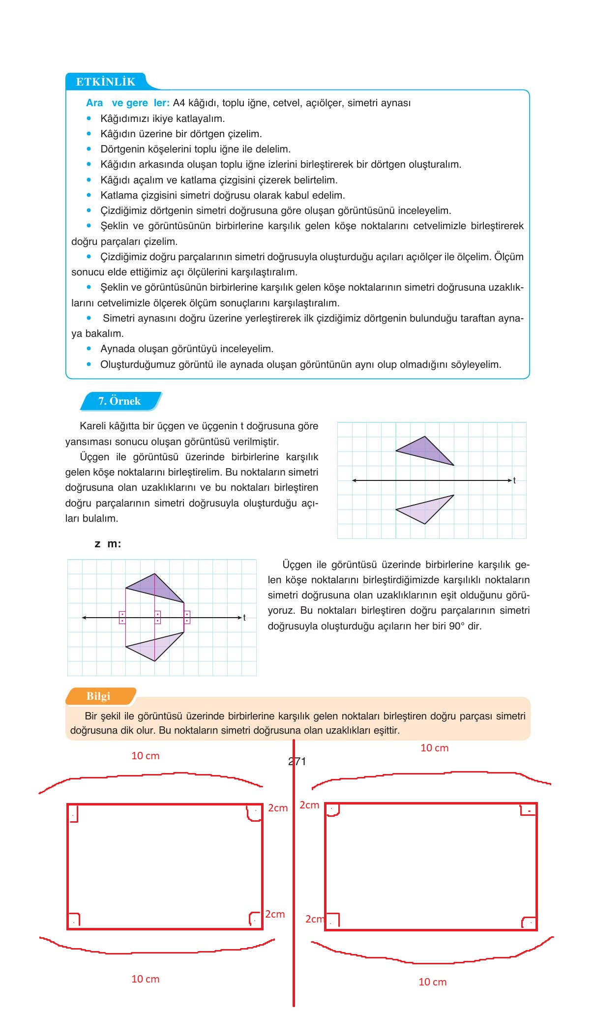8. Sınıf Ada Yayıncılık Matematik Ders Kitabı Sayfa 271 Cevapları 8. Sınıf Ada Yayıncılık Matematik Ders Kitabı Sayfa 271 Cevapları