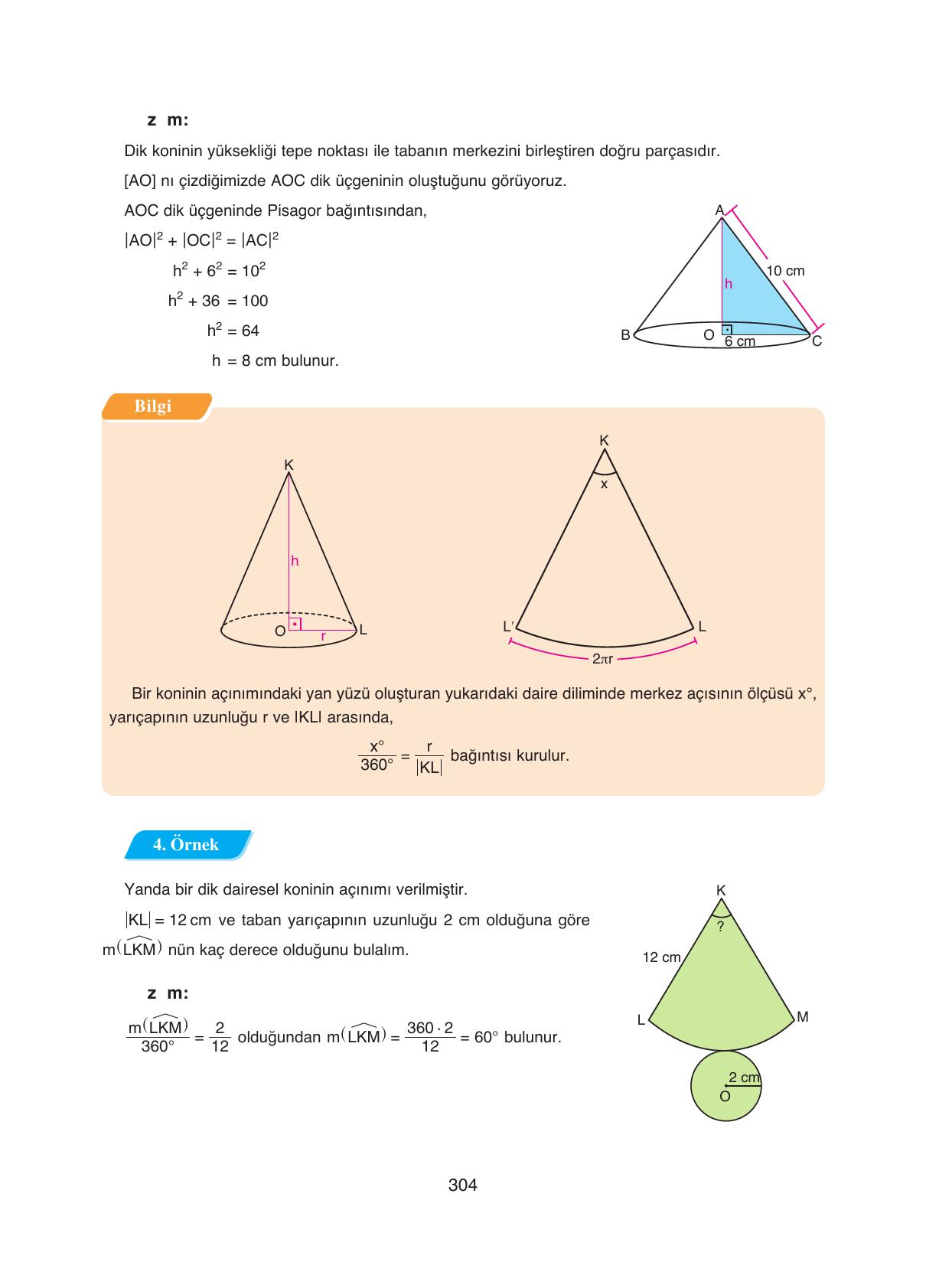 8. Sınıf Ada Yayıncılık Matematik Ders Kitabı Sayfa 304 Cevapları 8. Sınıf Ada Yayıncılık Matematik Ders Kitabı Sayfa 304 Cevapları