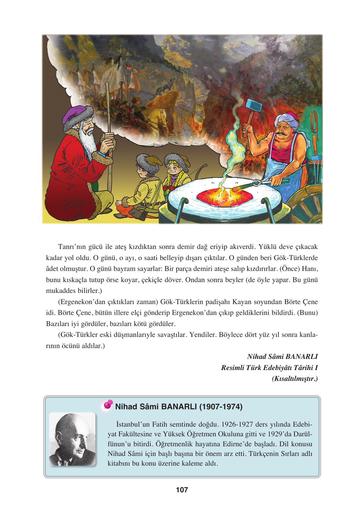 8. Sınıf Hecce Yayıncılık Türkçe Ders Kitabı Sayfa 107 Cevapları 8. Sınıf Hecce Yayıncılık Türkçe Ders Kitabı Sayfa 107 Cevapları