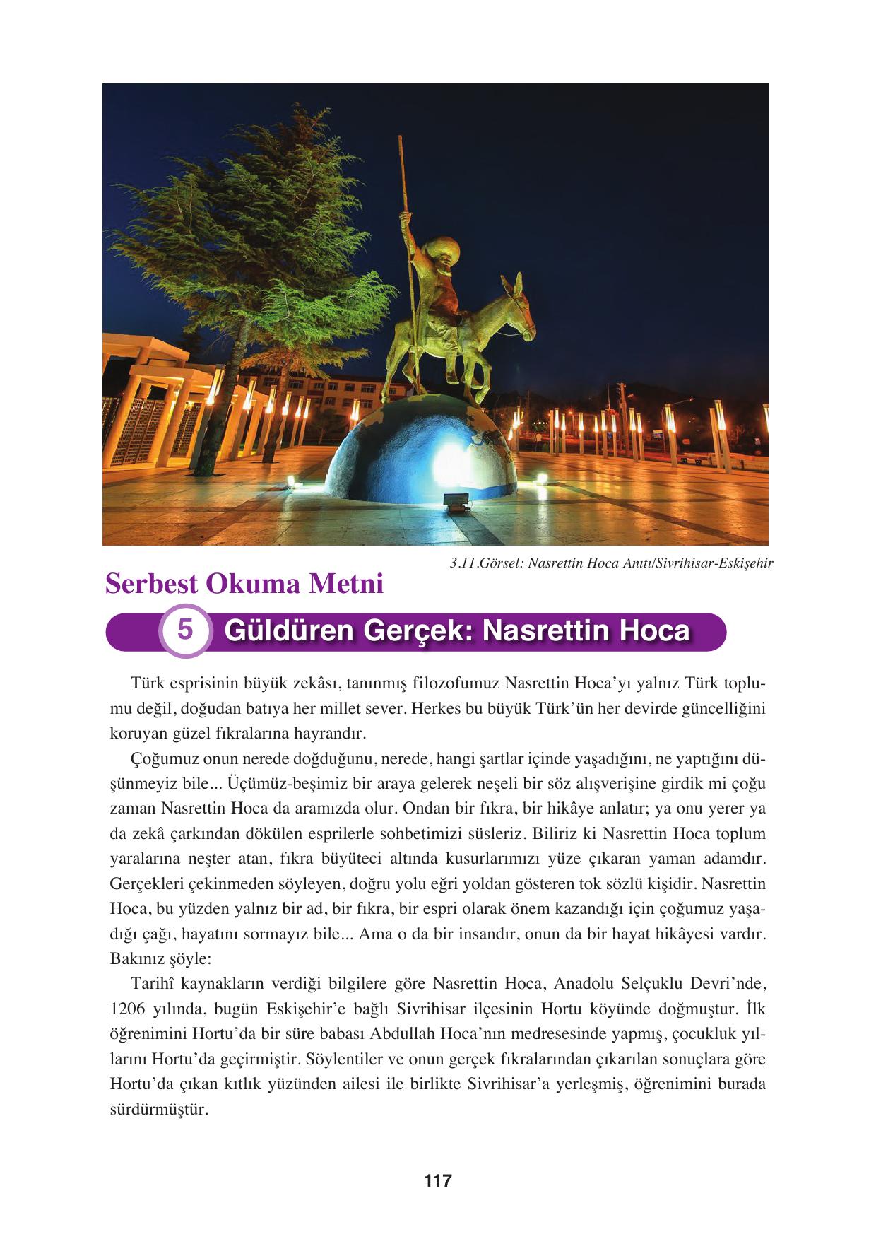 8. Sınıf Hecce Yayıncılık Türkçe Ders Kitabı Sayfa 117 Cevapları 8. Sınıf Hecce Yayıncılık Türkçe Ders Kitabı Sayfa 117 Cevapları