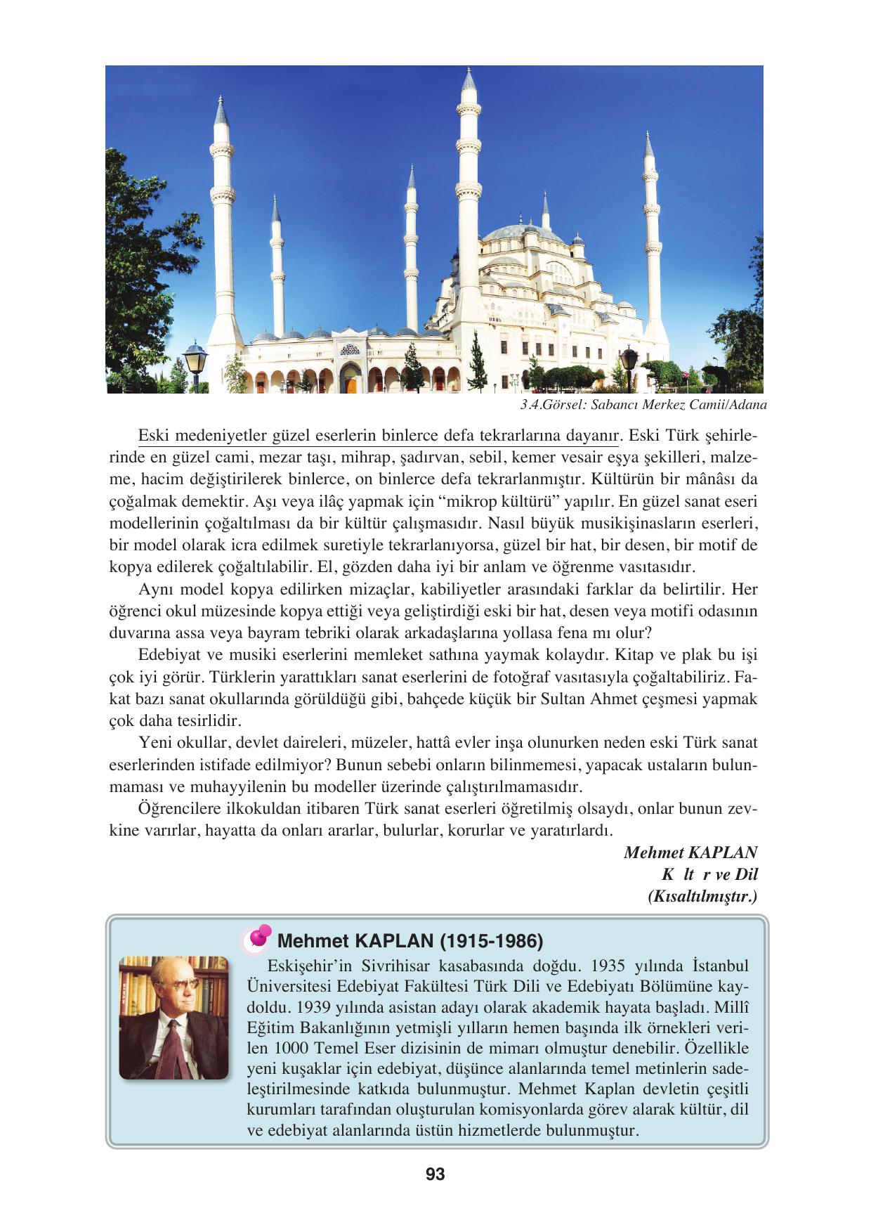 8. Sınıf Hecce Yayıncılık Türkçe Ders Kitabı Sayfa 93 Cevapları 8. Sınıf Hecce Yayıncılık Türkçe Ders Kitabı Sayfa 93 Cevapları