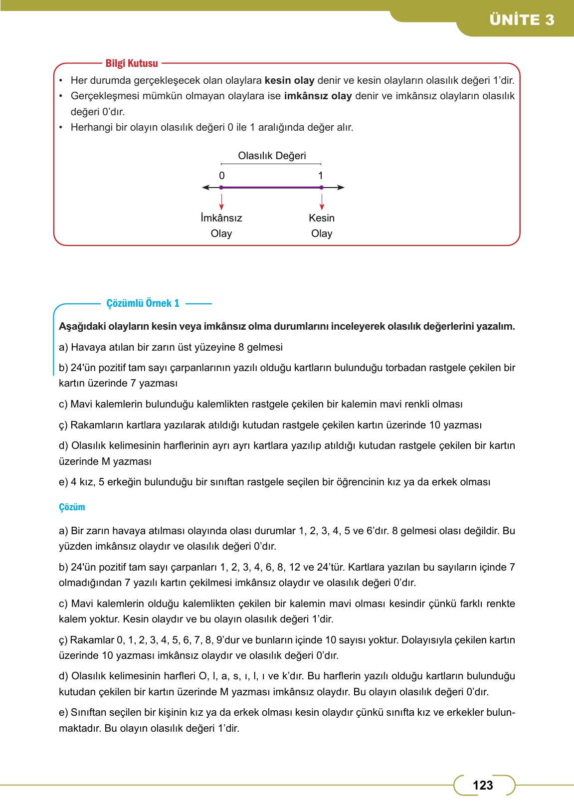 8. Sınıf Meb Yayınları Matematik Ders Kitabı Sayfa 123 Cevapları