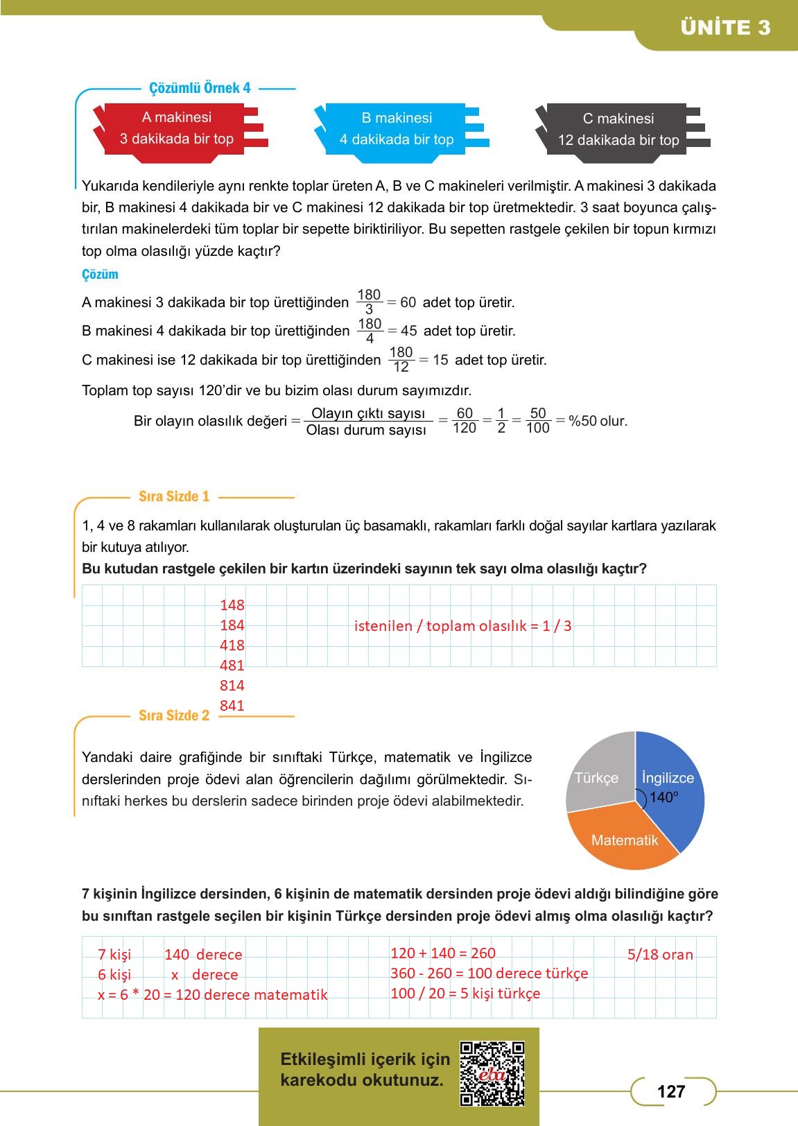 8. Sınıf Meb Yayınları Matematik Ders Kitabı Sayfa 127 Cevapları 8. Sınıf Meb Yayınları Matematik Ders Kitabı Sayfa 127 Cevapları