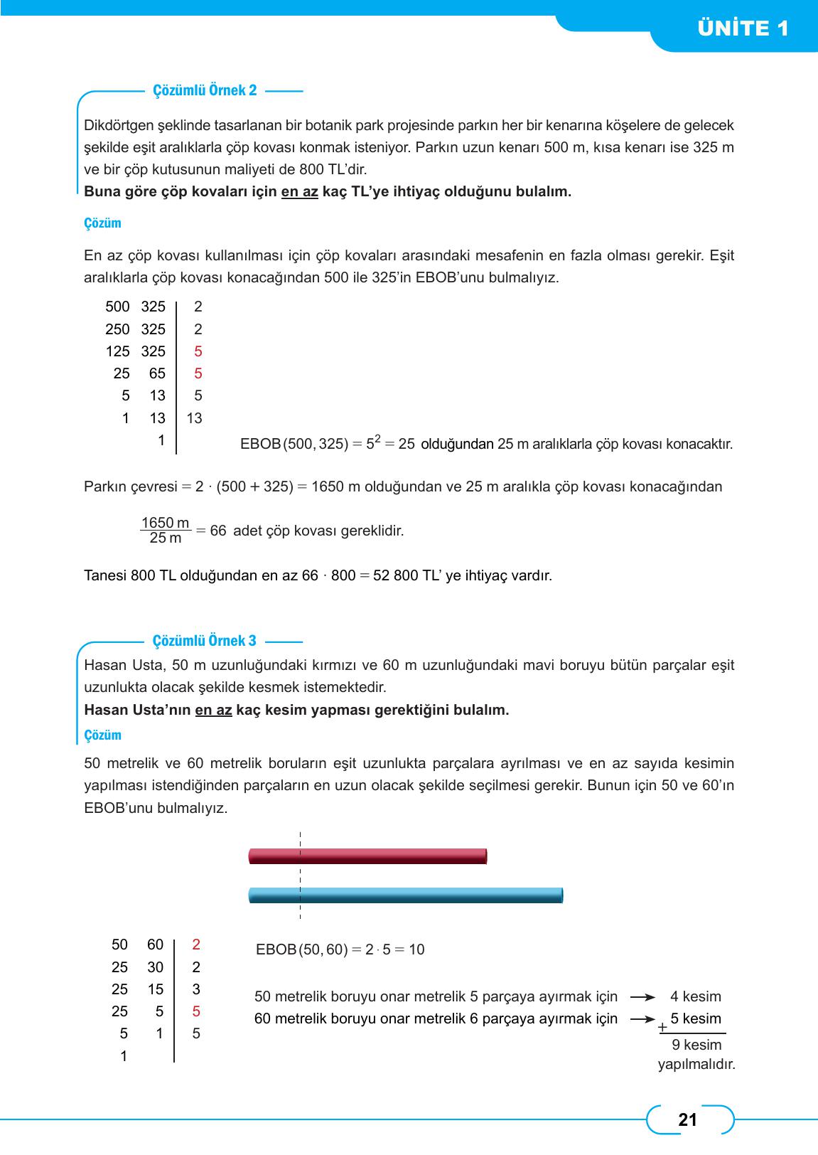 8. Sınıf Meb Yayınları Matematik Ders Kitabı Sayfa 21 Cevapları
