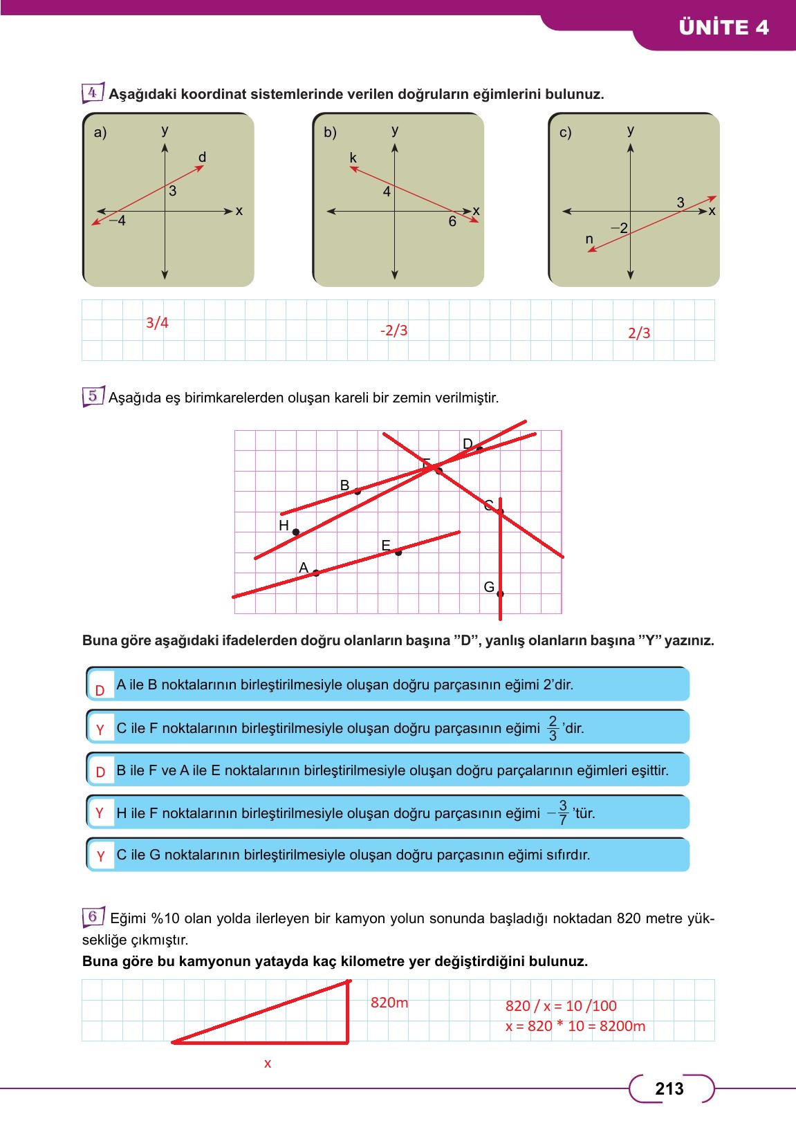 8. Sınıf Meb Yayınları Matematik Ders Kitabı Sayfa 213 Cevapları 8. Sınıf Meb Yayınları Matematik Ders Kitabı Sayfa 213 Cevapları