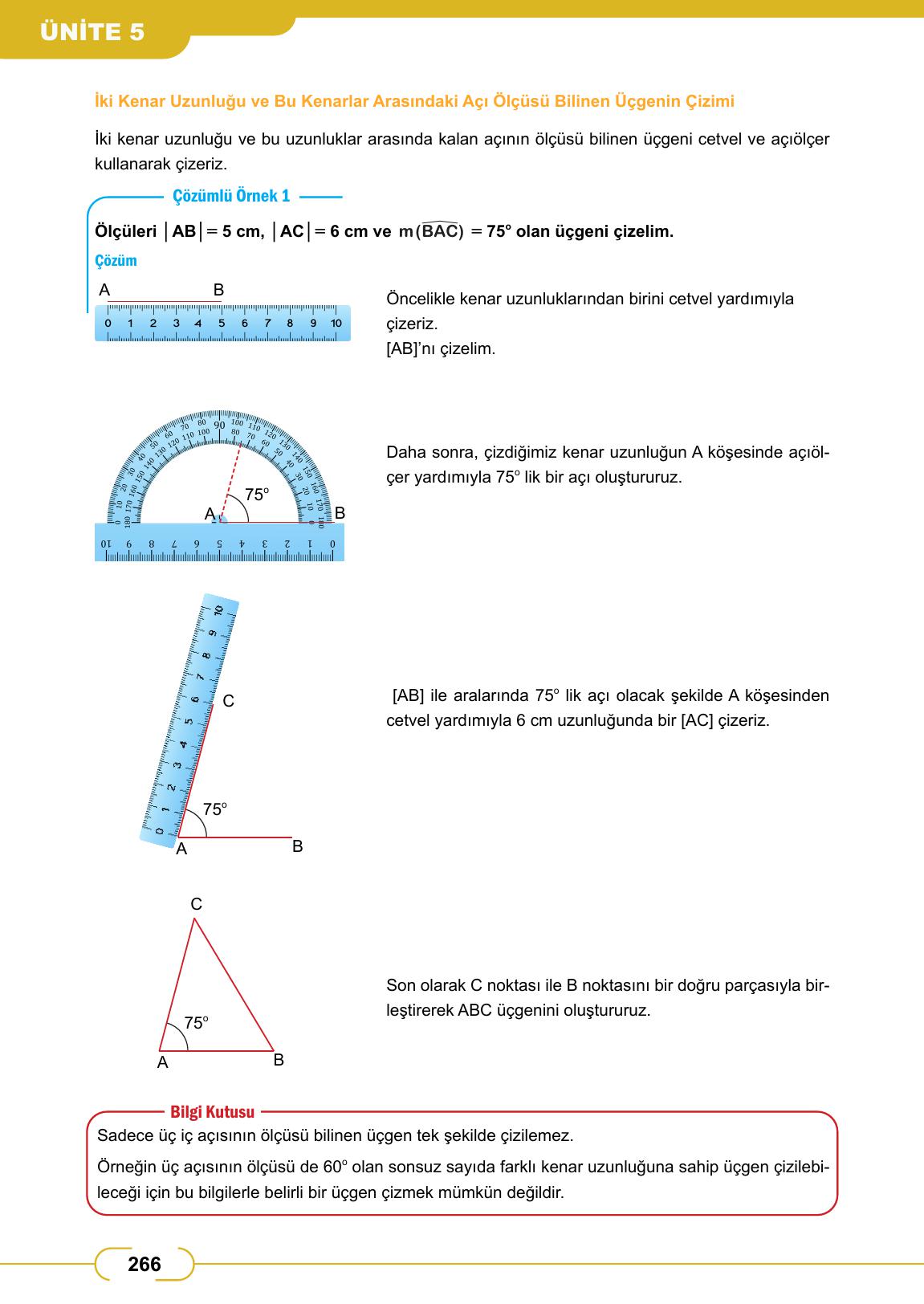 8. Sınıf Meb Yayınları Matematik Ders Kitabı Sayfa 266 Cevapları