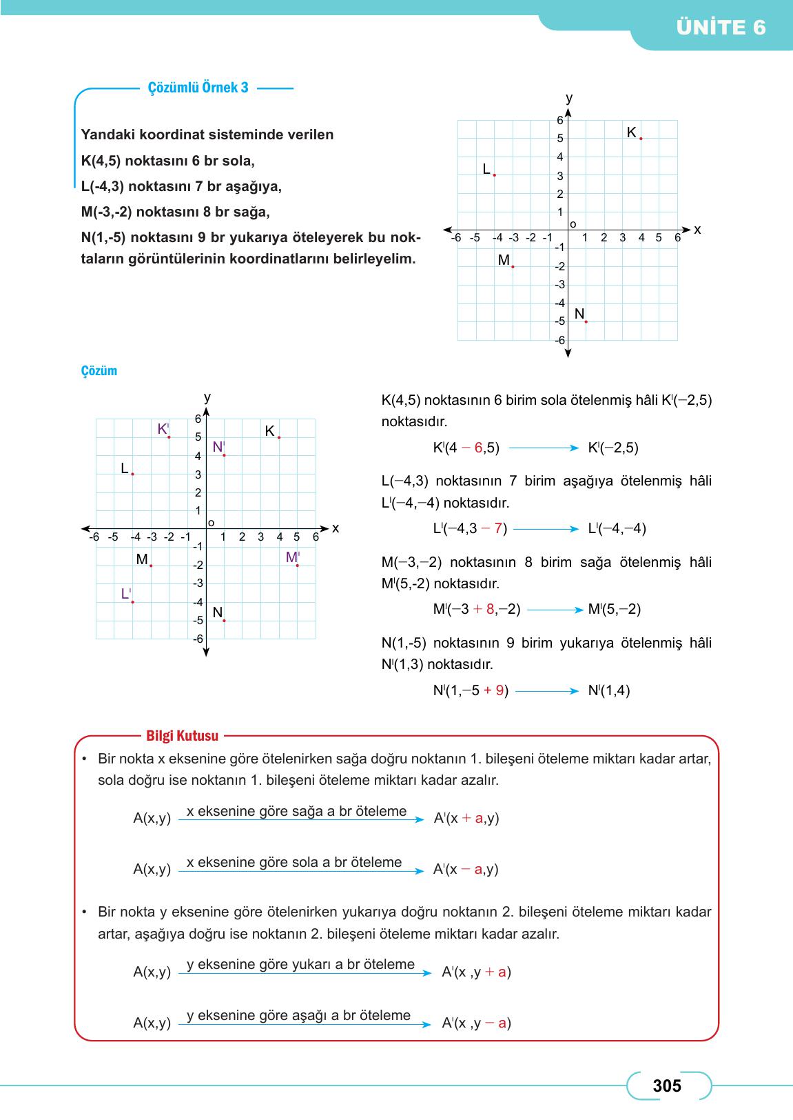 8. Sınıf Meb Yayınları Matematik Ders Kitabı Sayfa 305 Cevapları