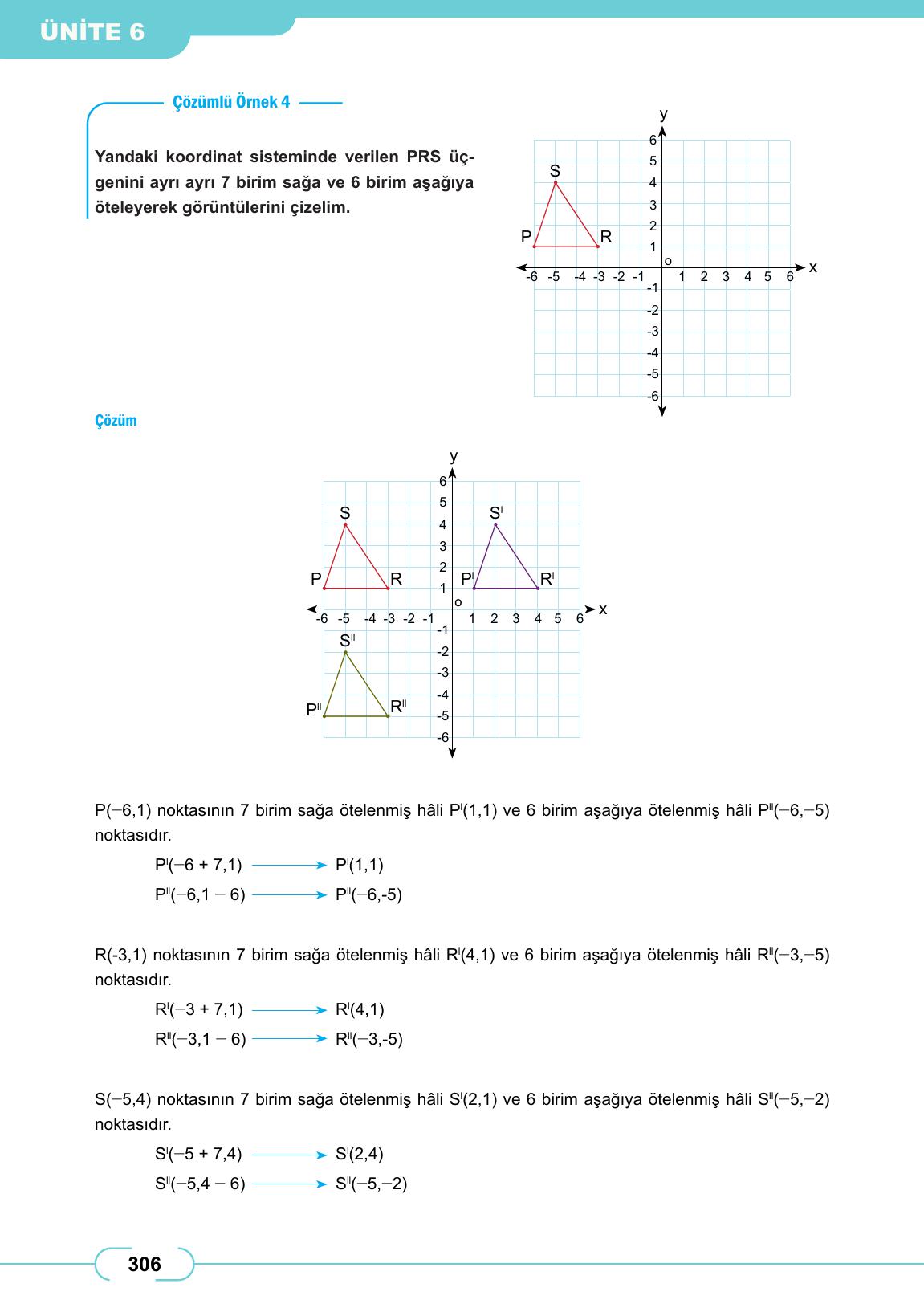 8. Sınıf Meb Yayınları Matematik Ders Kitabı Sayfa 306 Cevapları