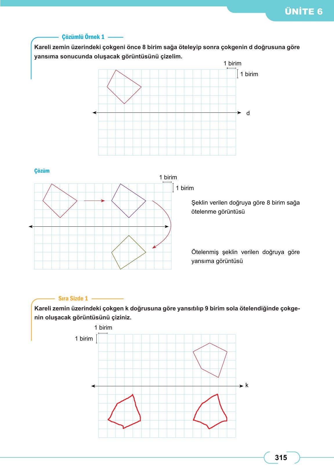 8. Sınıf Meb Yayınları Matematik Ders Kitabı Sayfa 315 Cevapları