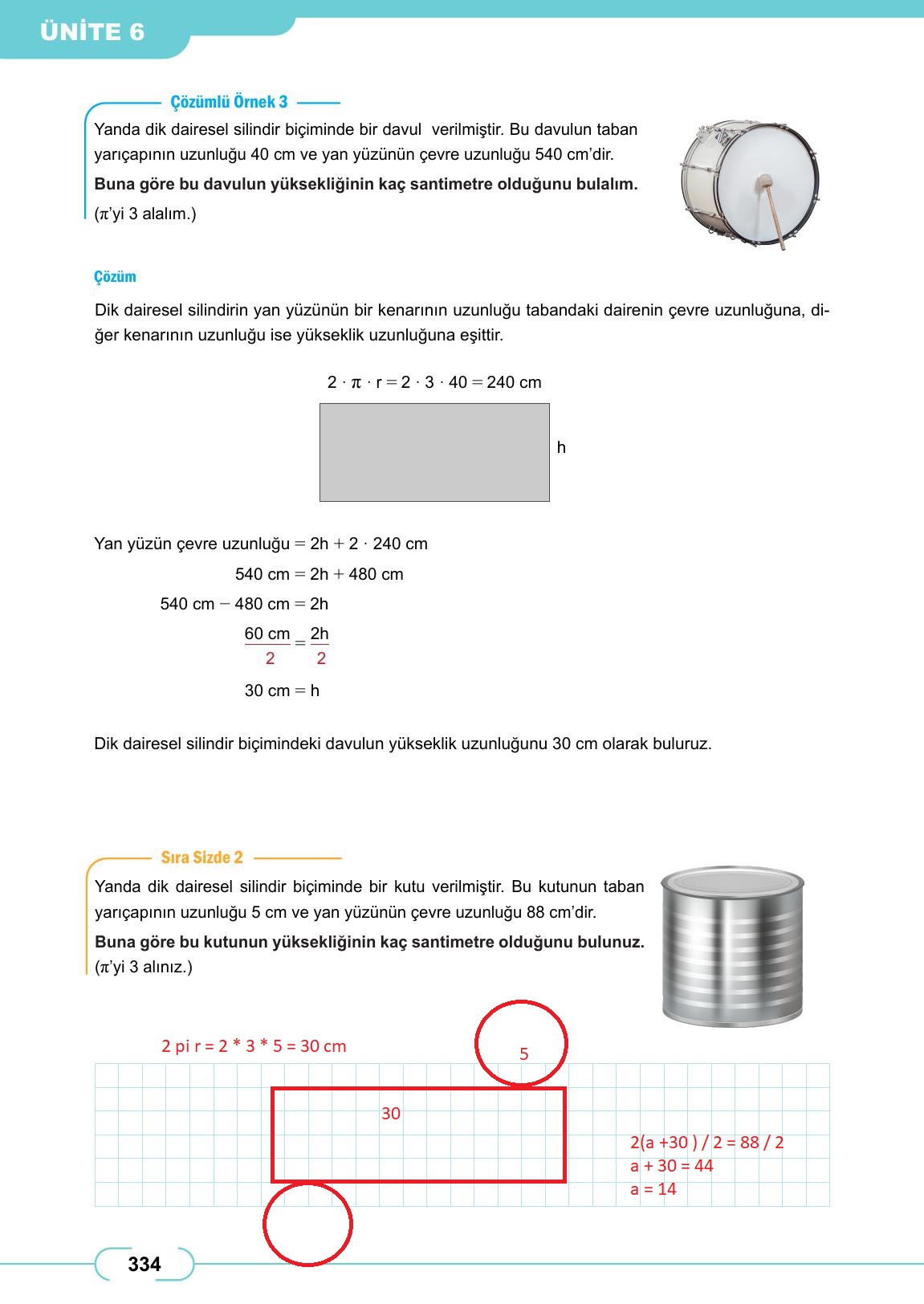 8. Sınıf Meb Yayınları Matematik Ders Kitabı Sayfa 334 Cevapları 8. Sınıf Meb Yayınları Matematik Ders Kitabı Sayfa 334 Cevapları