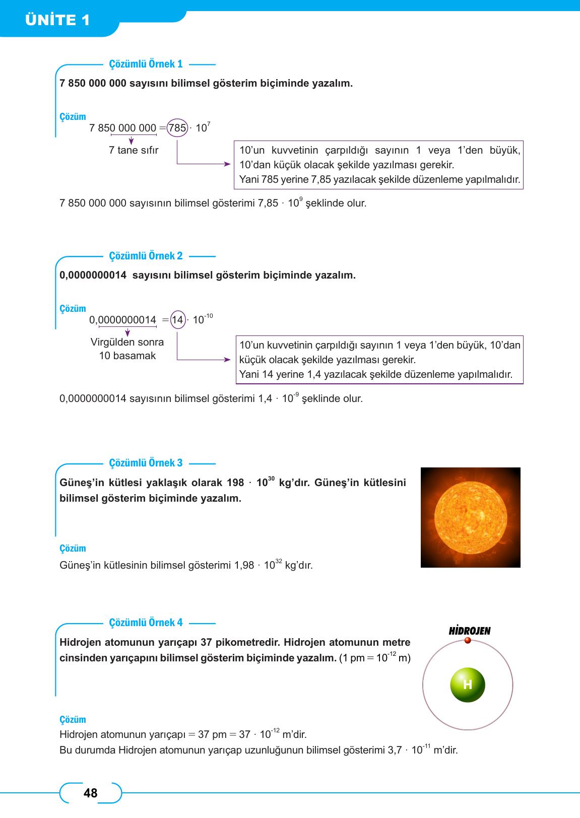 8. Sınıf Meb Yayınları Matematik Ders Kitabı Sayfa 48 Cevapları