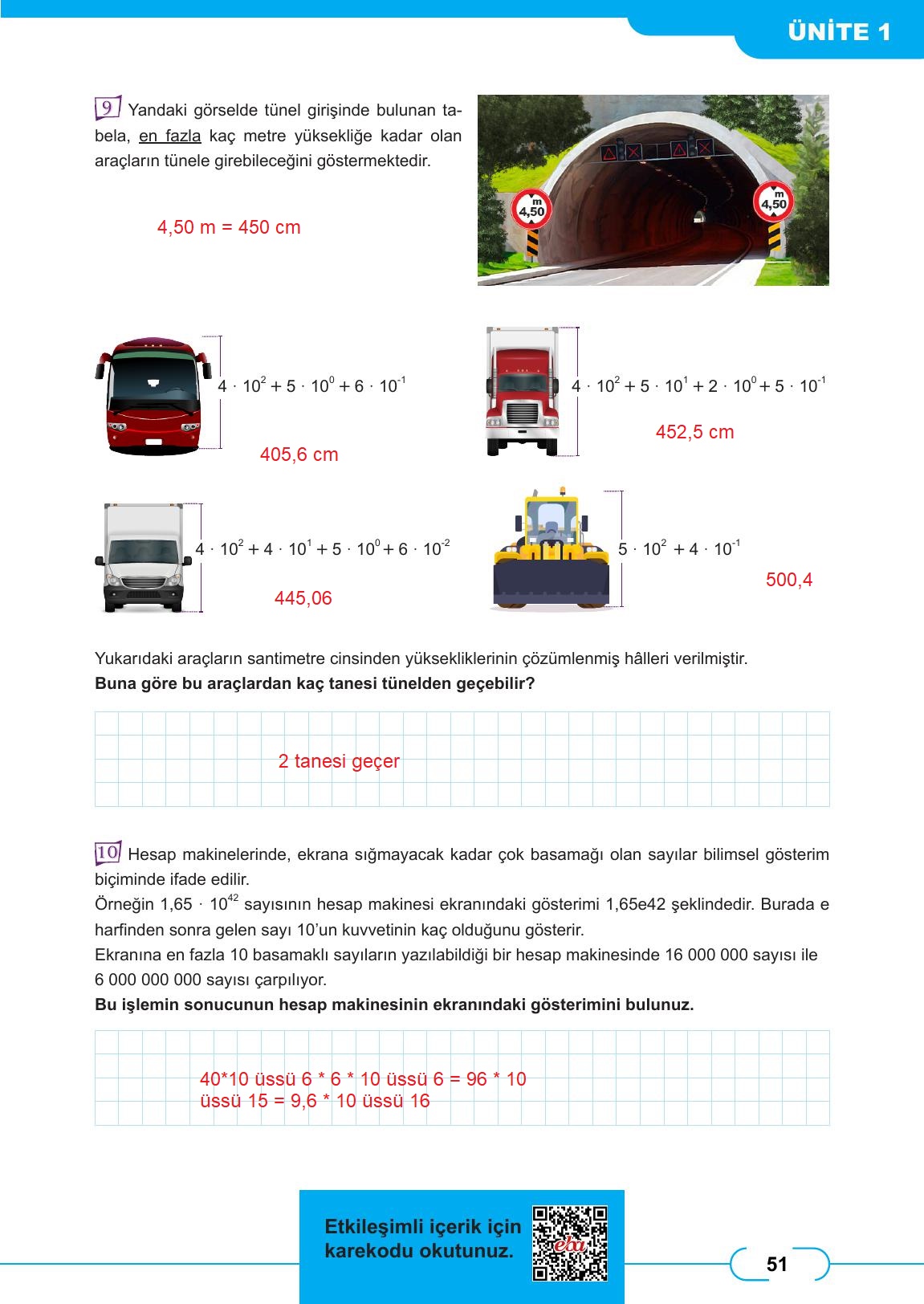 8. Sınıf Meb Yayınları Matematik Ders Kitabı Sayfa 51 Cevapları