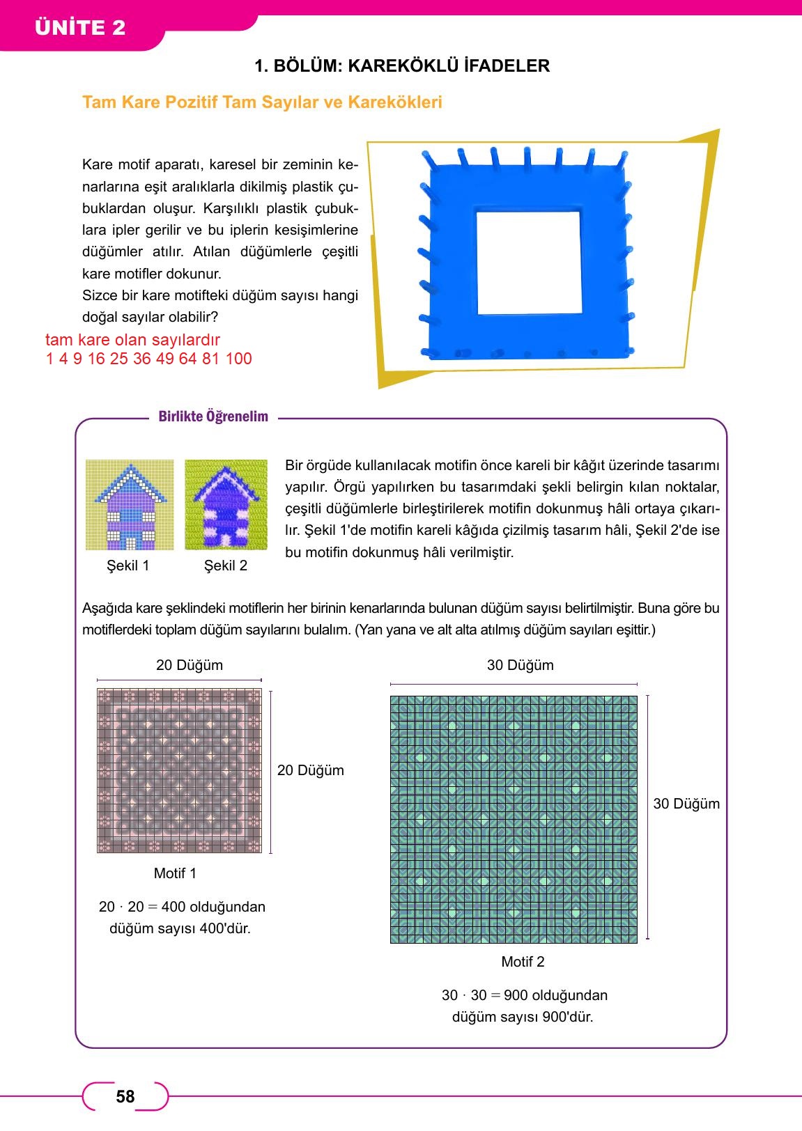8. Sınıf Meb Yayınları Matematik Ders Kitabı Sayfa 58 Cevapları 8. Sınıf Meb Yayınları Matematik Ders Kitabı Sayfa 58 Cevapları
