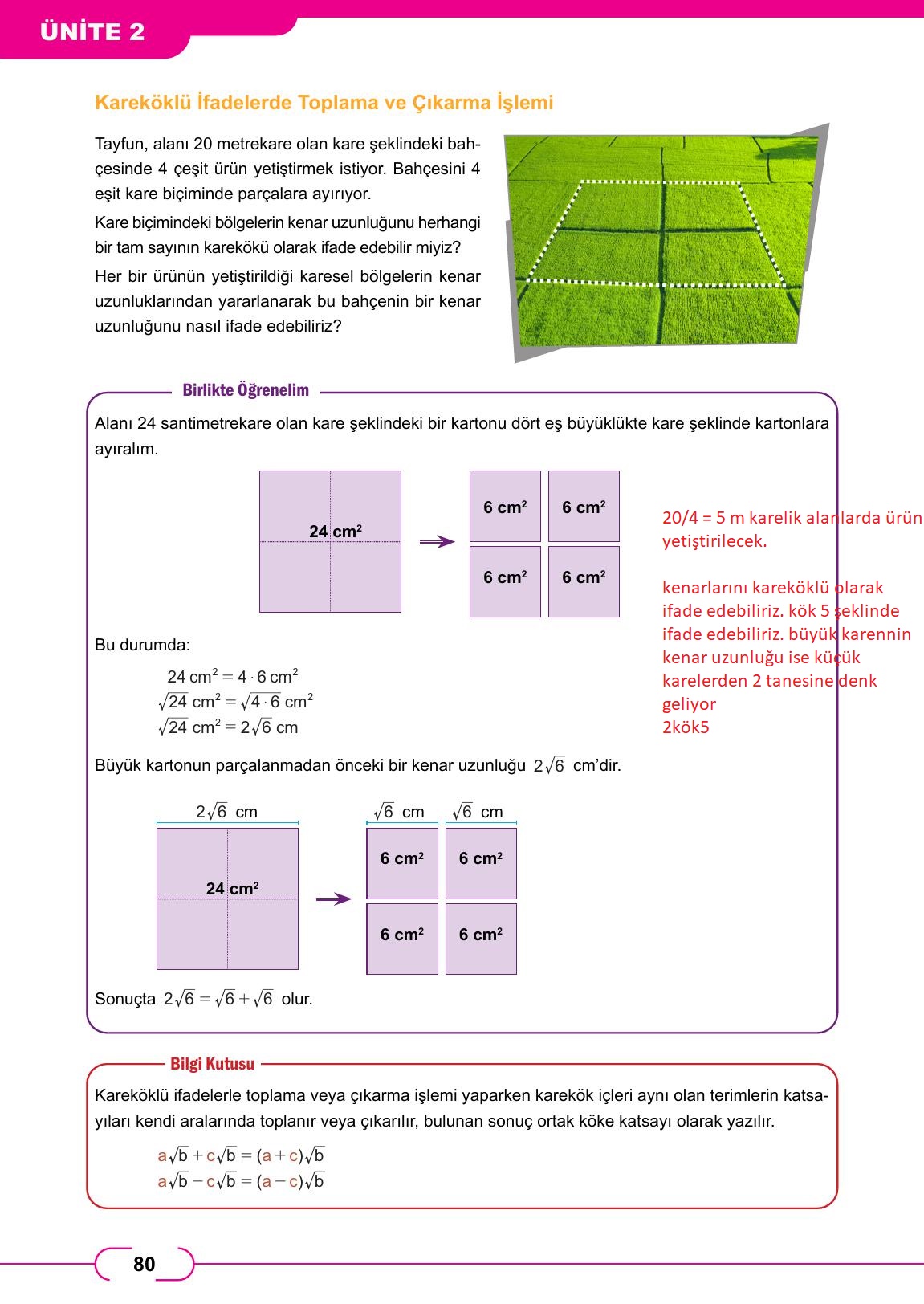 8. Sınıf Meb Yayınları Matematik Ders Kitabı Sayfa 80 Cevapları 8. Sınıf Meb Yayınları Matematik Ders Kitabı Sayfa 80 Cevapları