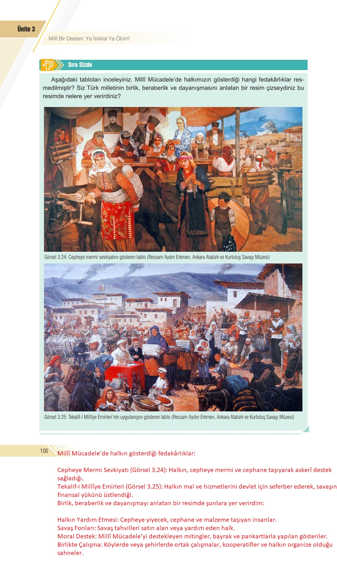 8. Sınıf Sek Yayınları İnkılap Tarihi Ve Atatürkçülük Ders Kitabı Sayfa 106 Cevapları 8. Sınıf Sek Yayınları İnkılap Tarihi Ve Atatürkçülük Ders Kitabı Sayfa 106 Cevapları