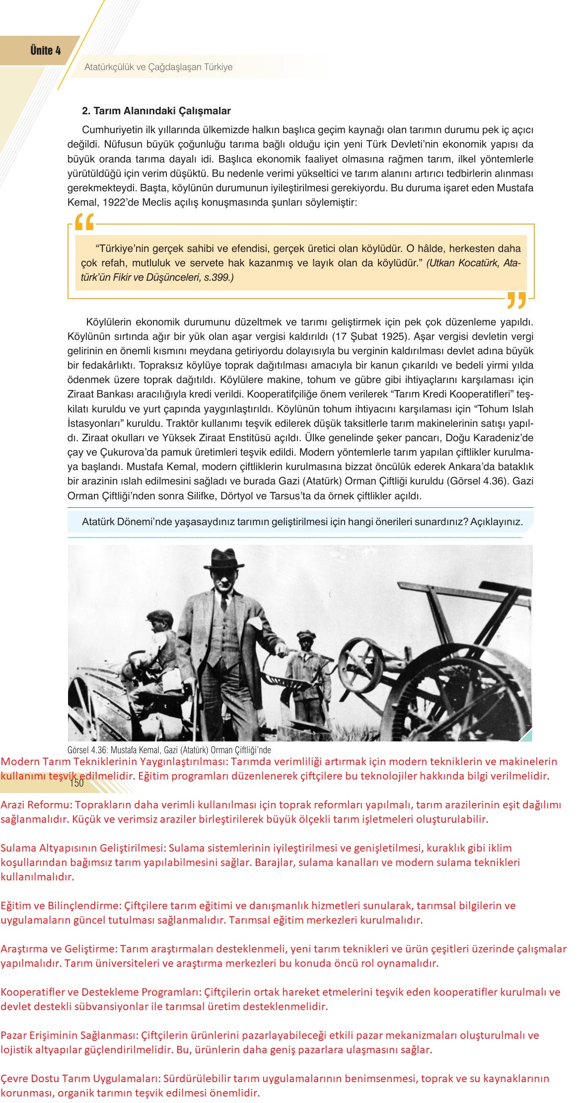 8. Sınıf Sek Yayınları İnkılap Tarihi Ve Atatürkçülük Ders Kitabı Sayfa 150 Cevapları 8. Sınıf Sek Yayınları İnkılap Tarihi Ve Atatürkçülük Ders Kitabı Sayfa 150 Cevapları