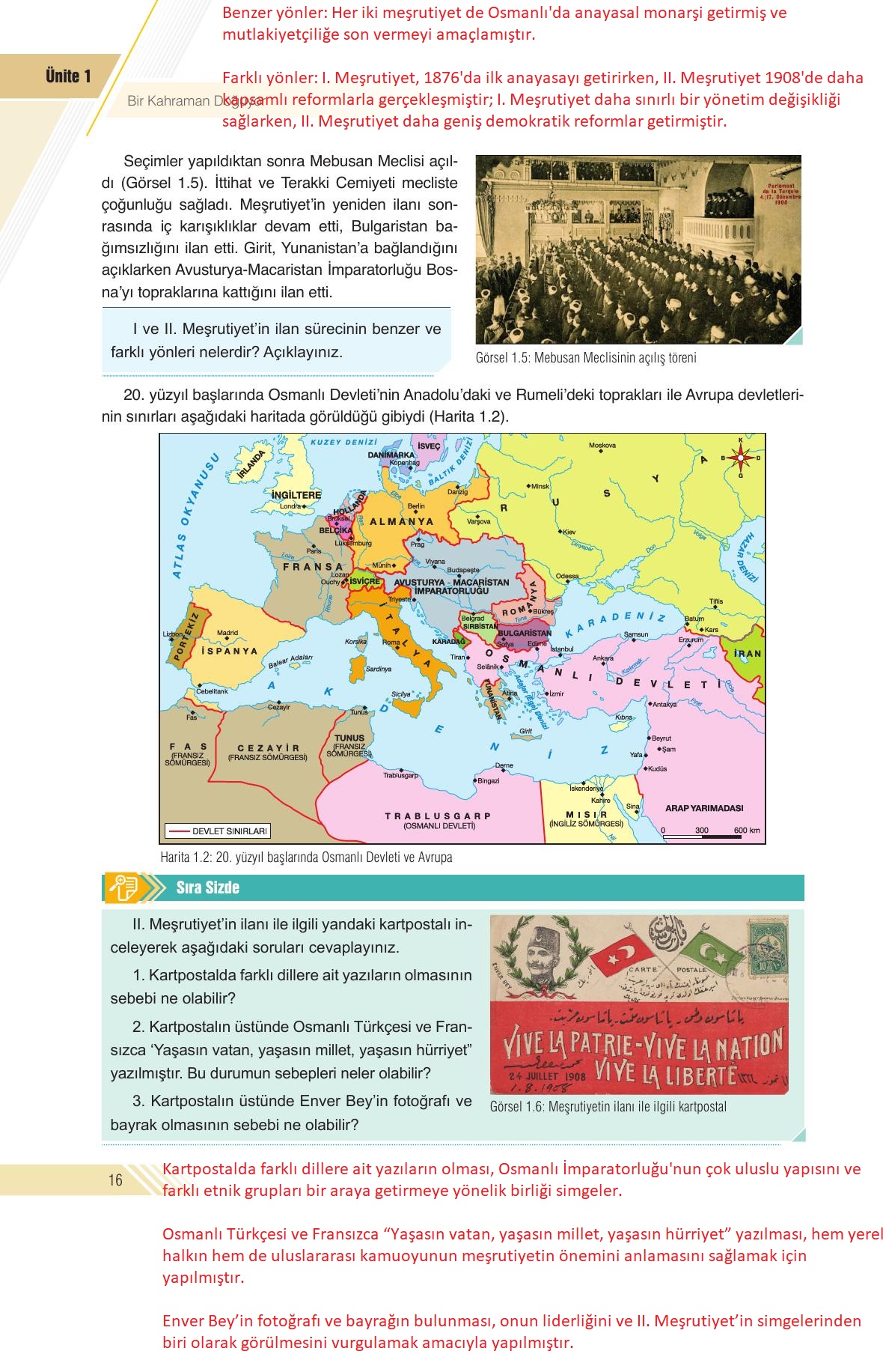 8. Sınıf Sek Yayınları İnkılap Tarihi Ve Atatürkçülük Ders Kitabı Sayfa 16 Cevapları 8. Sınıf Sek Yayınları İnkılap Tarihi Ve Atatürkçülük Ders Kitabı Sayfa 16 Cevapları