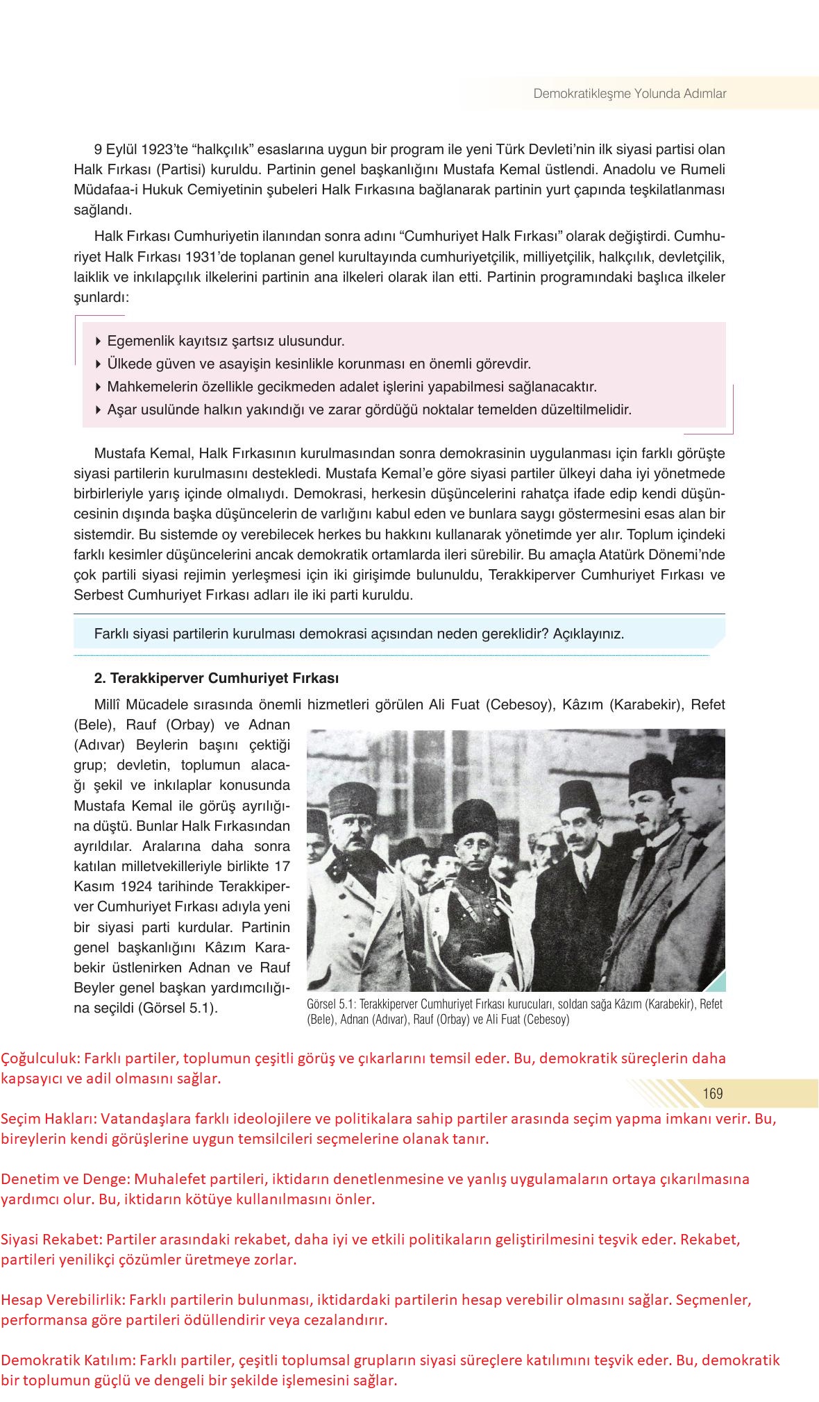 8. Sınıf Sek Yayınları İnkılap Tarihi Ve Atatürkçülük Ders Kitabı Sayfa 169 Cevapları 8. Sınıf Sek Yayınları İnkılap Tarihi Ve Atatürkçülük Ders Kitabı Sayfa 169 Cevapları