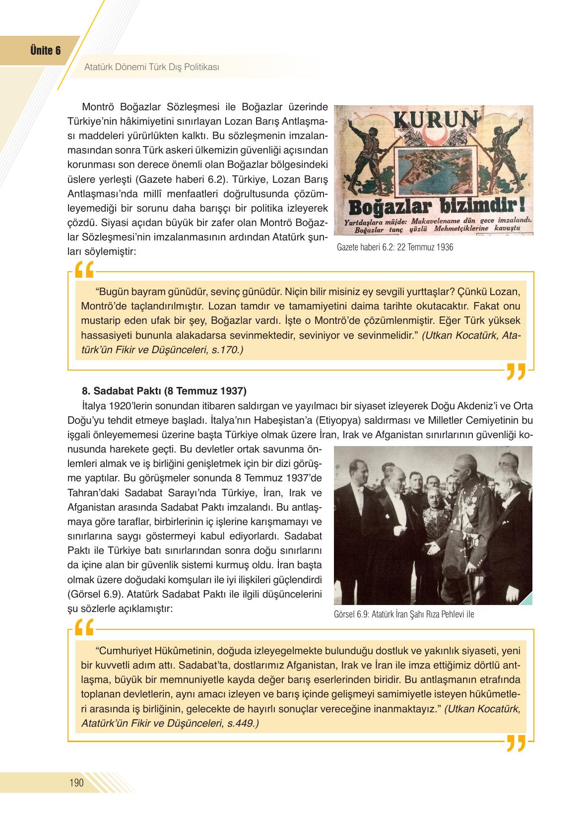 8. Sınıf Sek Yayınları İnkılap Tarihi Ve Atatürkçülük Ders Kitabı Sayfa 190 Cevapları 8. Sınıf Sek Yayınları İnkılap Tarihi Ve Atatürkçülük Ders Kitabı Sayfa 190 Cevapları