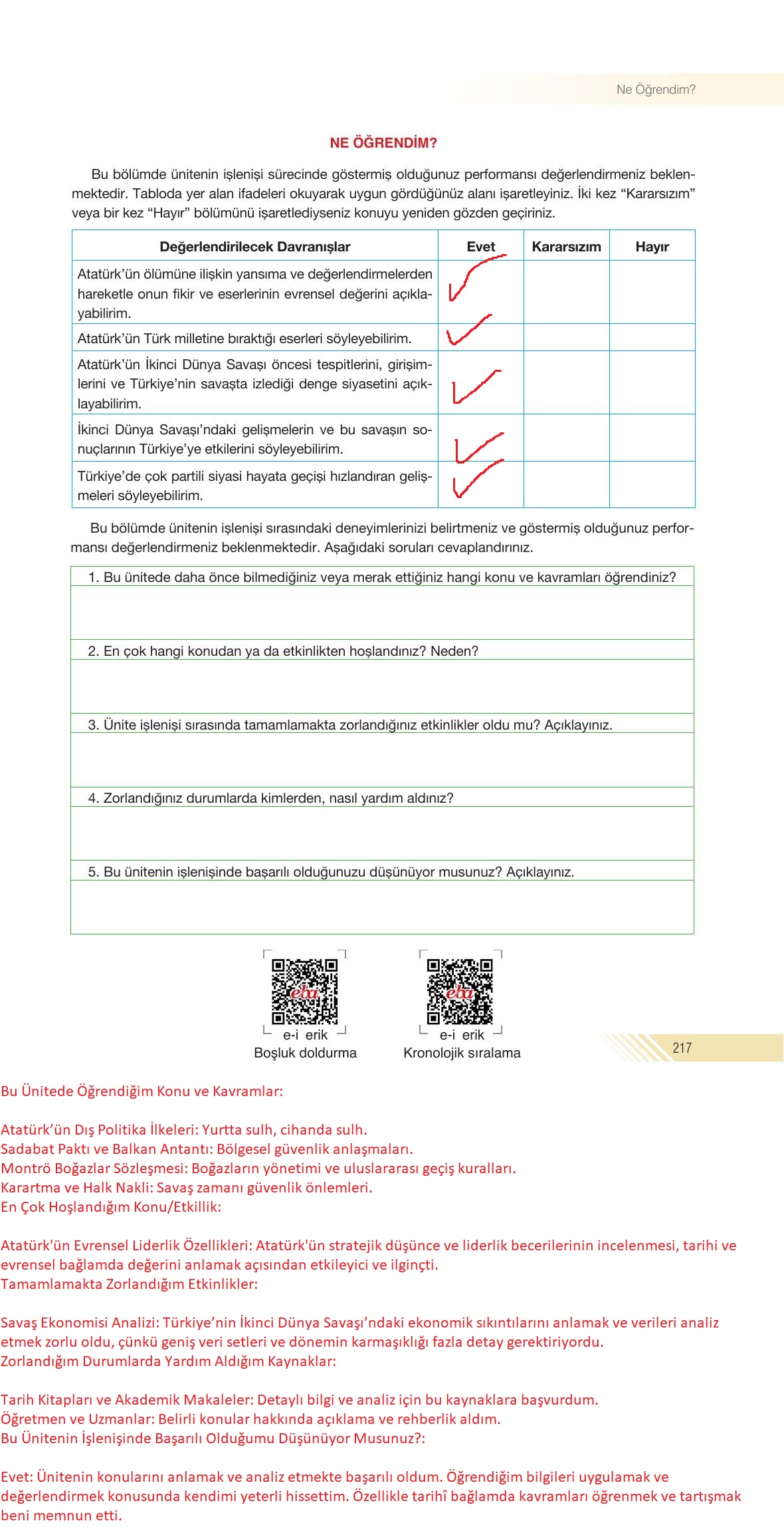 8. Sınıf Sek Yayınları İnkılap Tarihi Ve Atatürkçülük Ders Kitabı Sayfa 217 Cevapları 8. Sınıf Sek Yayınları İnkılap Tarihi Ve Atatürkçülük Ders Kitabı Sayfa 217 Cevapları