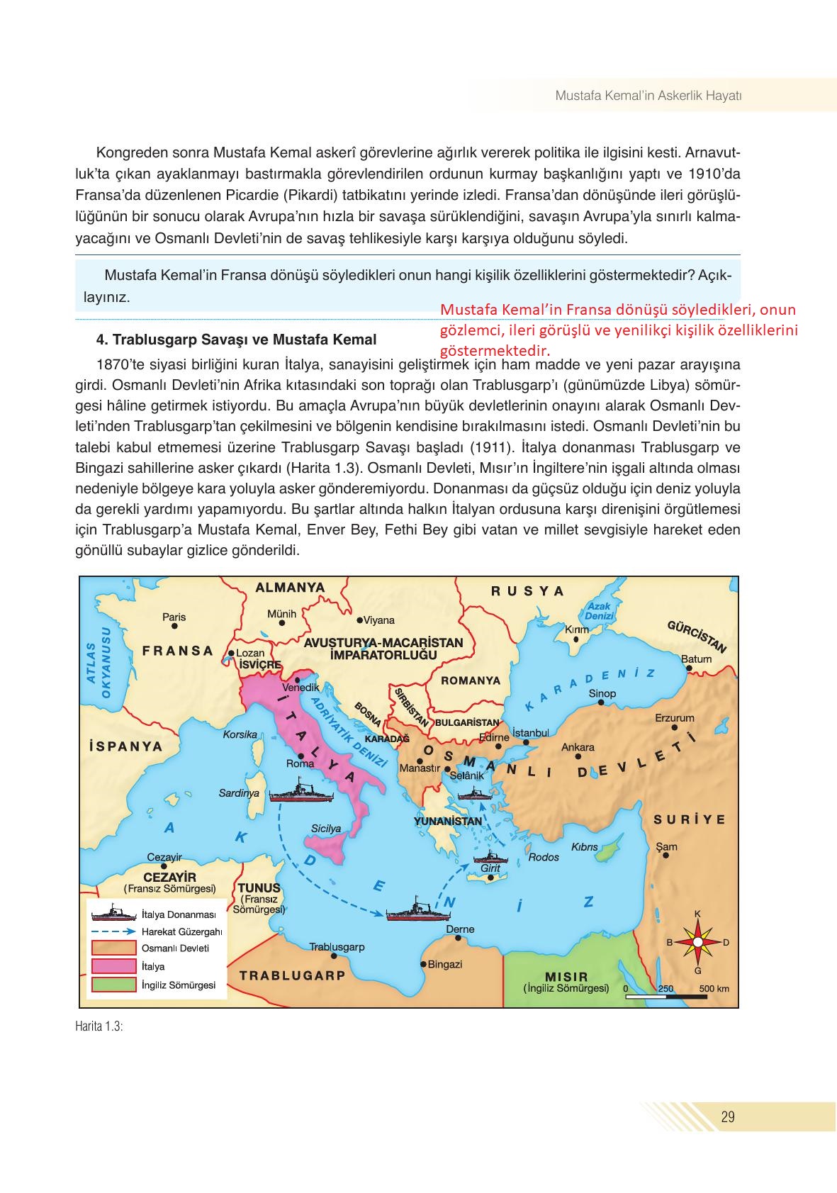 8. Sınıf Sek Yayınları İnkılap Tarihi Ve Atatürkçülük Ders Kitabı Sayfa 29 Cevapları 8. Sınıf Sek Yayınları İnkılap Tarihi Ve Atatürkçülük Ders Kitabı Sayfa 29 Cevapları
