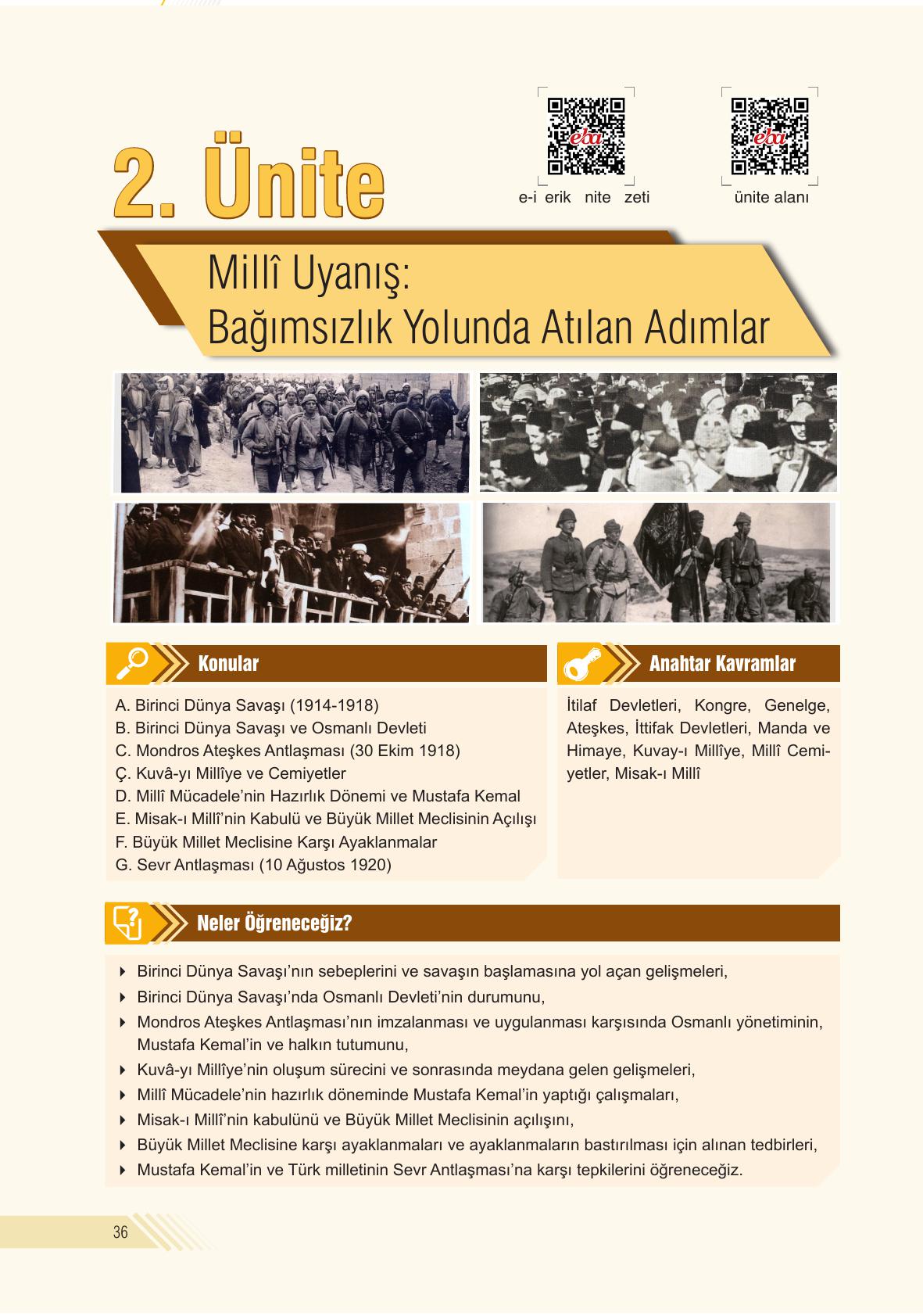 8. Sınıf Sek Yayınları İnkılap Tarihi Ve Atatürkçülük Ders Kitabı Sayfa 36 Cevapları 8. Sınıf Sek Yayınları İnkılap Tarihi Ve Atatürkçülük Ders Kitabı Sayfa 36 Cevapları