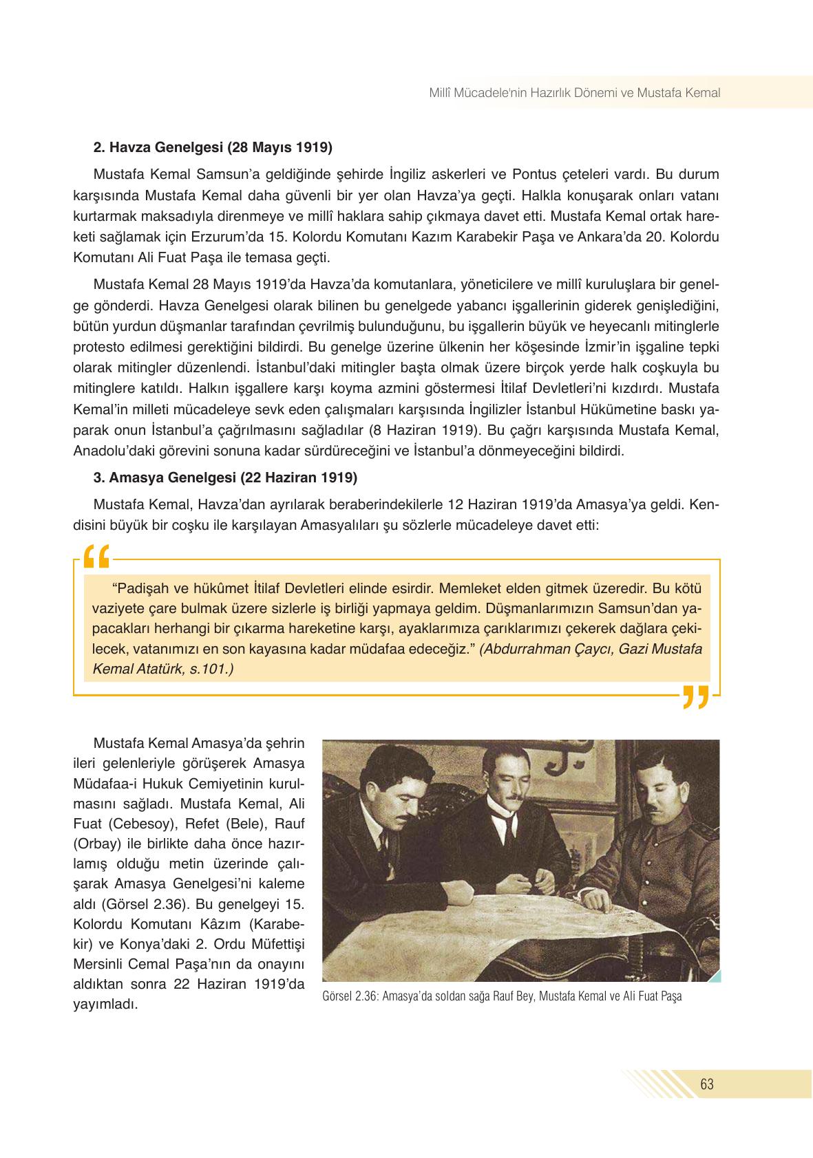 8. Sınıf Sek Yayınları İnkılap Tarihi Ve Atatürkçülük Ders Kitabı Sayfa 63 Cevapları 8. Sınıf Sek Yayınları İnkılap Tarihi Ve Atatürkçülük Ders Kitabı Sayfa 63 Cevapları