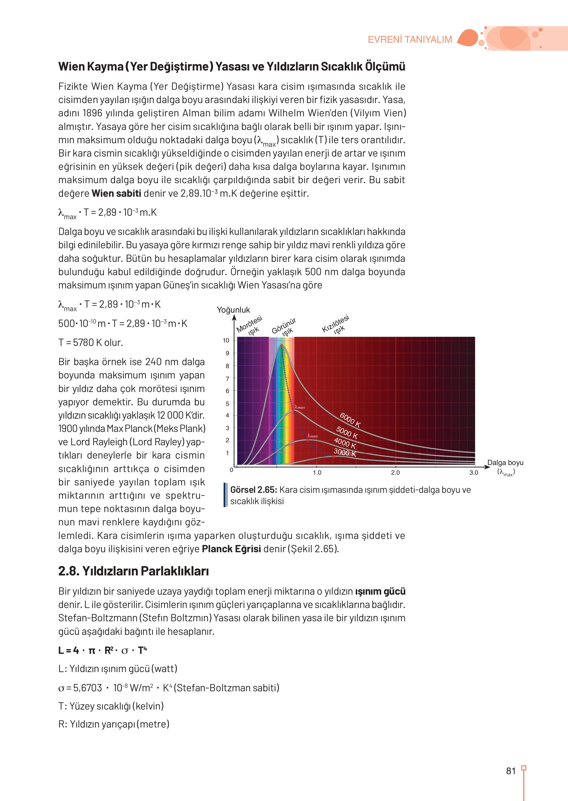 9-10-11-12. Sınıf Meb Yayınları Astronomi Ve Uzay Bilimleri Ders Kitabı Sayfa 81 Cevapları 9-10-11-12. Sınıf Meb Yayınları Astronomi Ve Uzay Bilimleri Ders Kitabı Sayfa 81 Cevapları