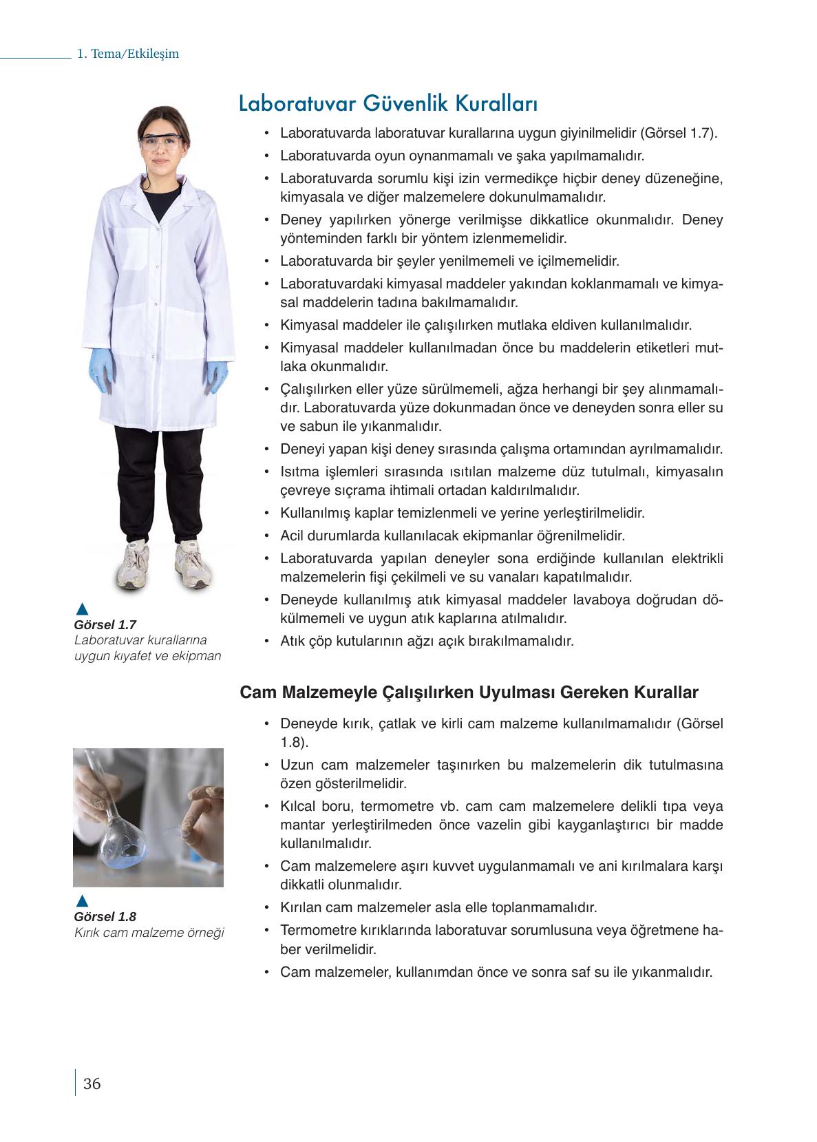 9. Sınıf Meb Yayınları Kimya Ders Kitabı Sayfa 36 Cevapları 9. Sınıf Meb Yayınları Kimya Ders Kitabı Sayfa 36 Cevapları