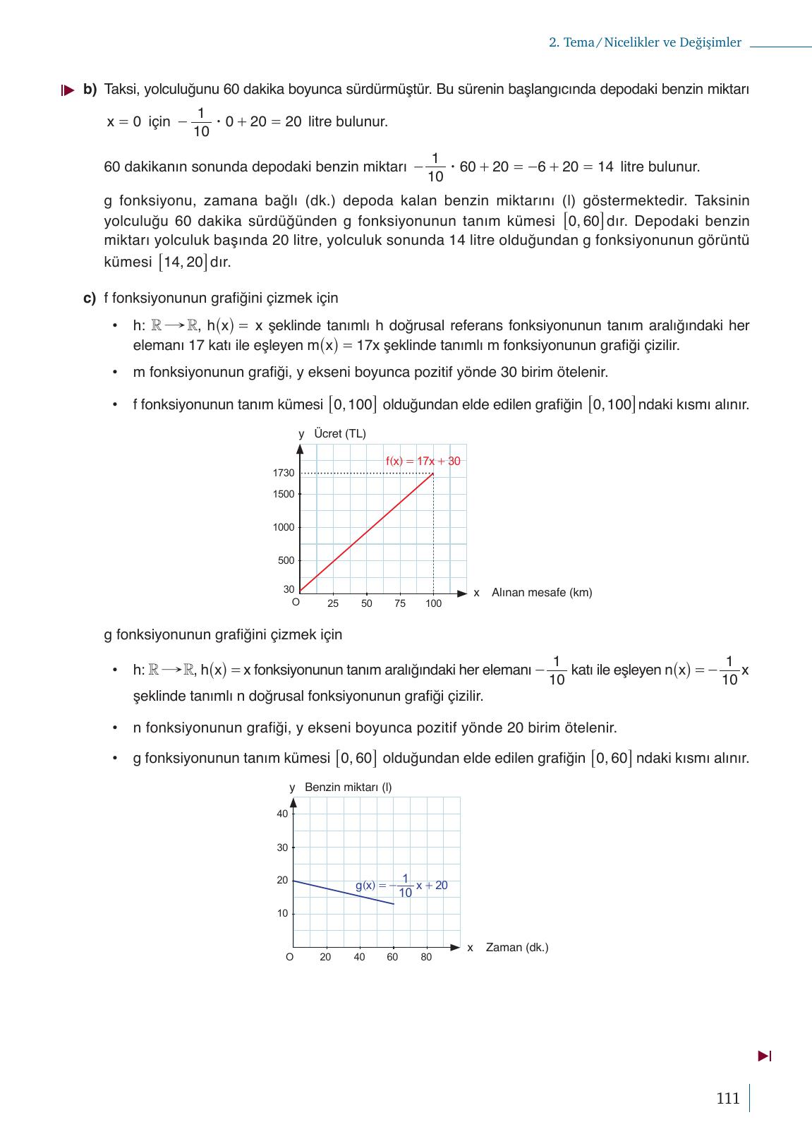 9. Sınıf Meb Yayınları Matematik Ders Kitabı 1. Kitap Sayfa 111 Cevapları 9. Sınıf Meb Yayınları Matematik Ders Kitabı 1. Kitap Sayfa 111 Cevapları