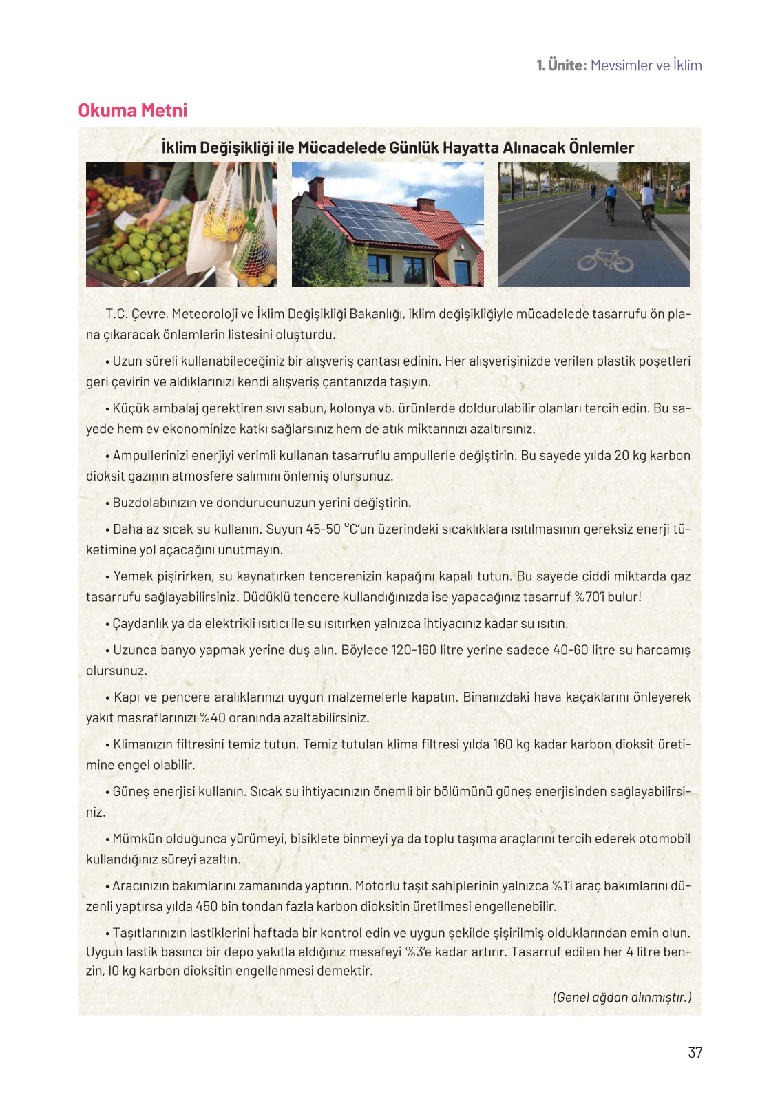 8. Sınıf Hecce Yayıncılık Fen Bilimleri Ders Kitabı Sayfa 37 Cevapları